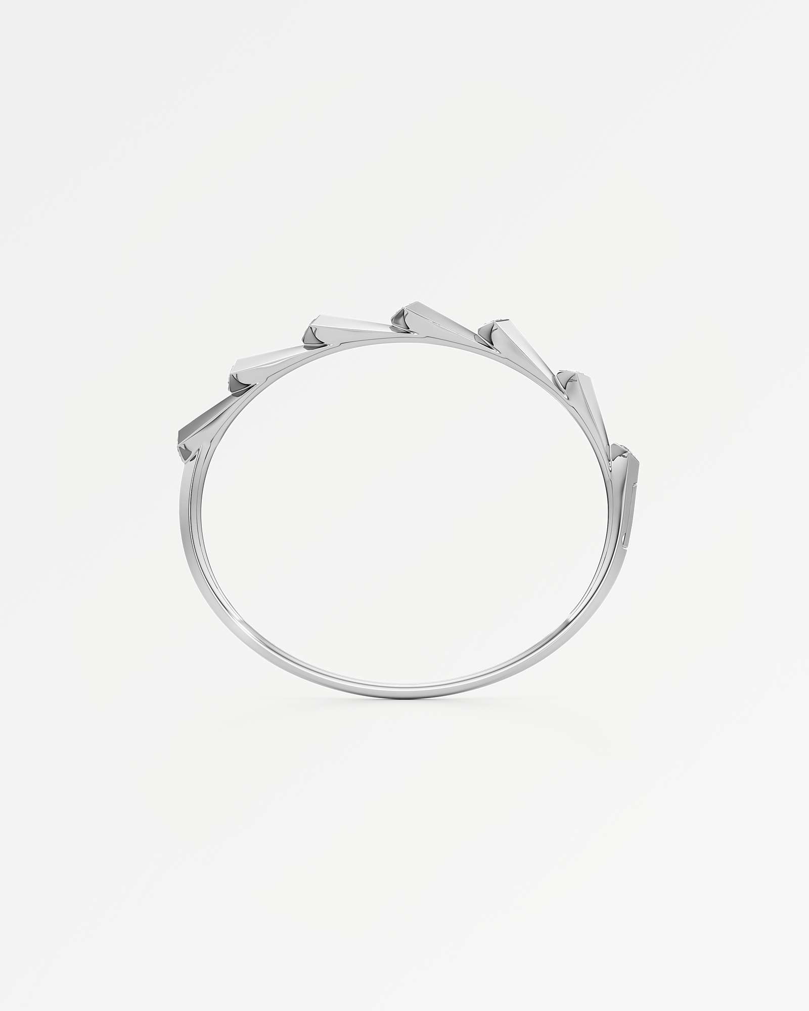 AM To Beyond Resonova Diamond Bangle, In 14K White Gold (1.61 ctw)