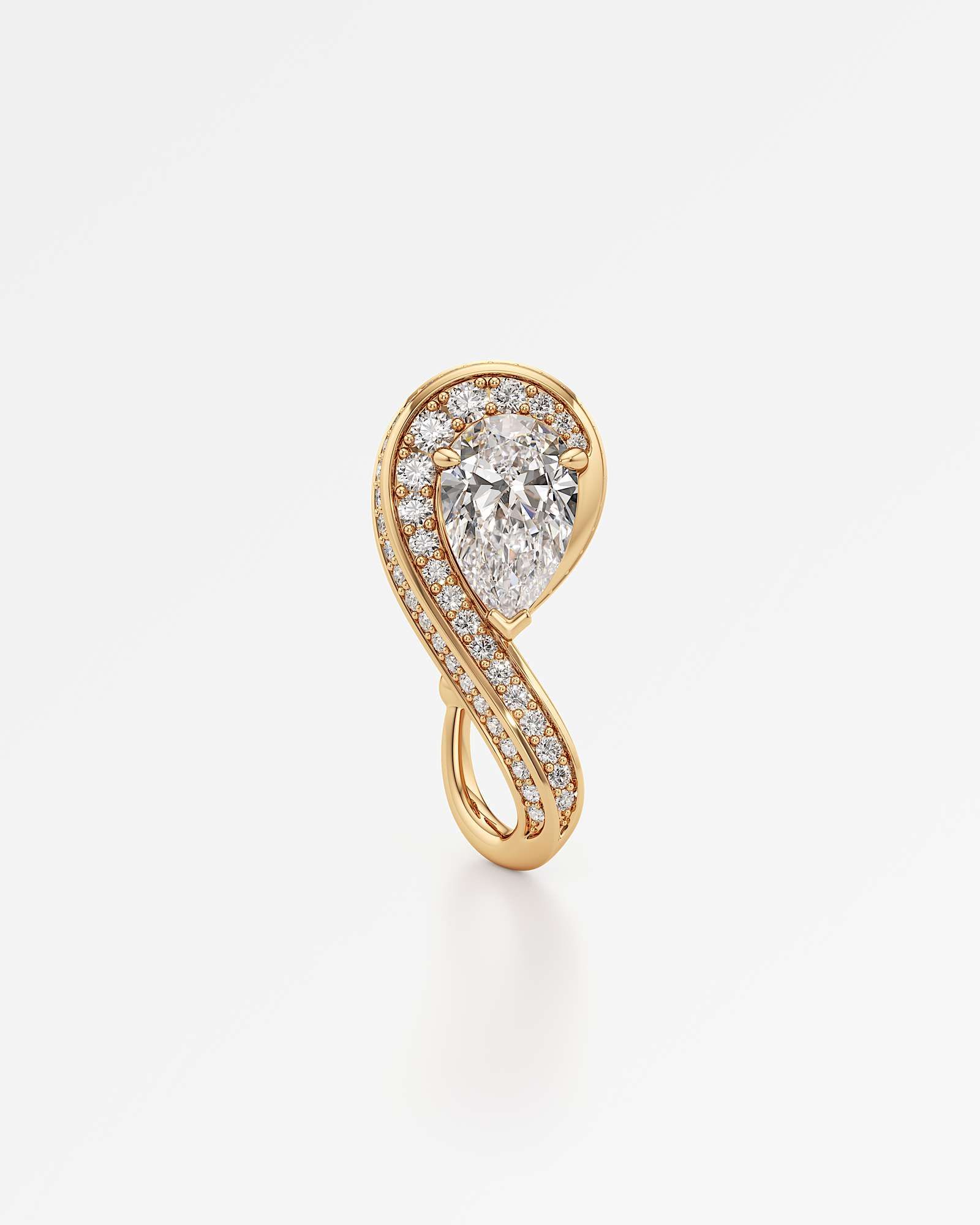 You Fluorrente Diamond Earrings, in 14K Yellow Gold (2.79 ctw)
