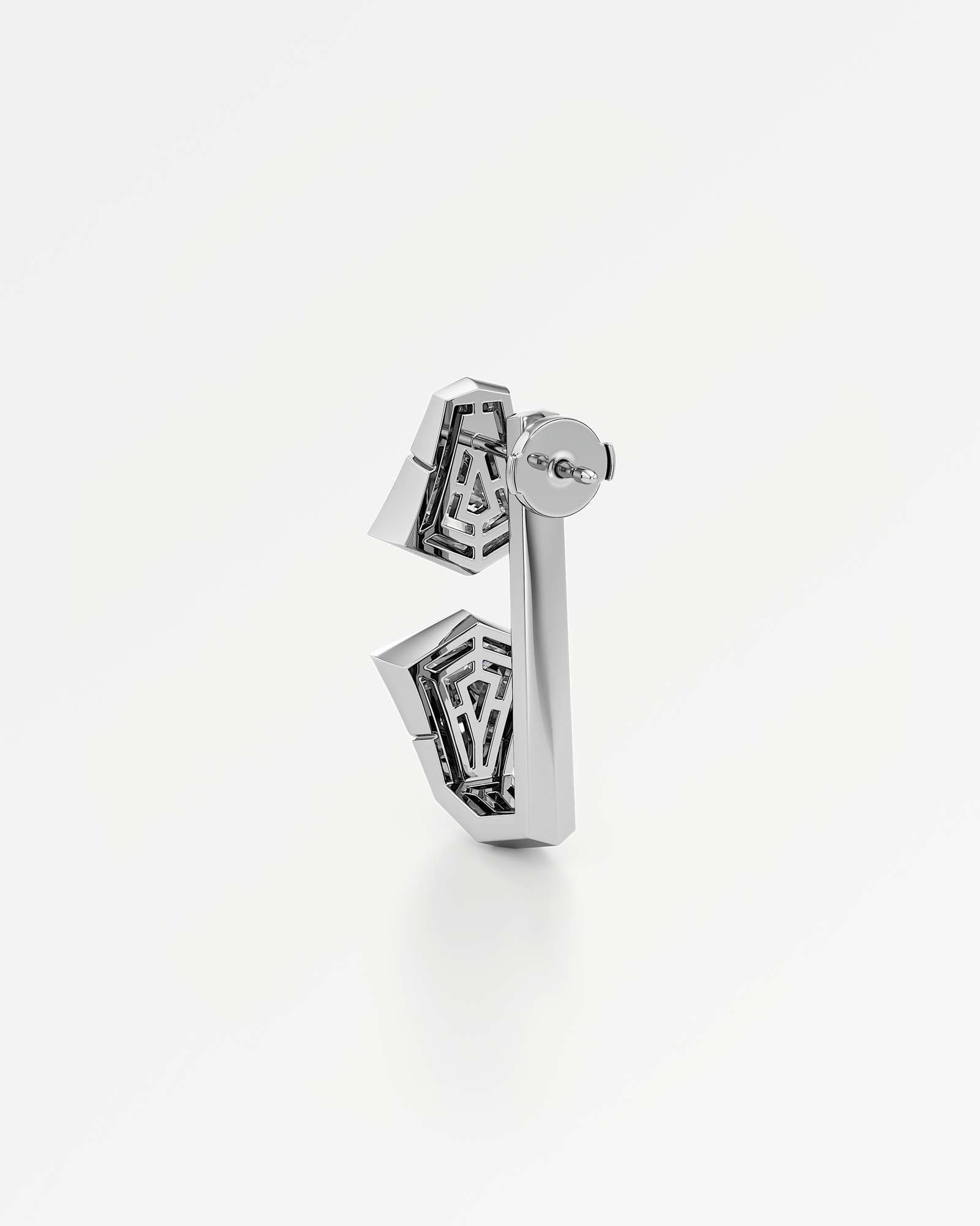 AM To Beyond Overture Diamond Earrings, in 14K White Gold (2.68 ctw)