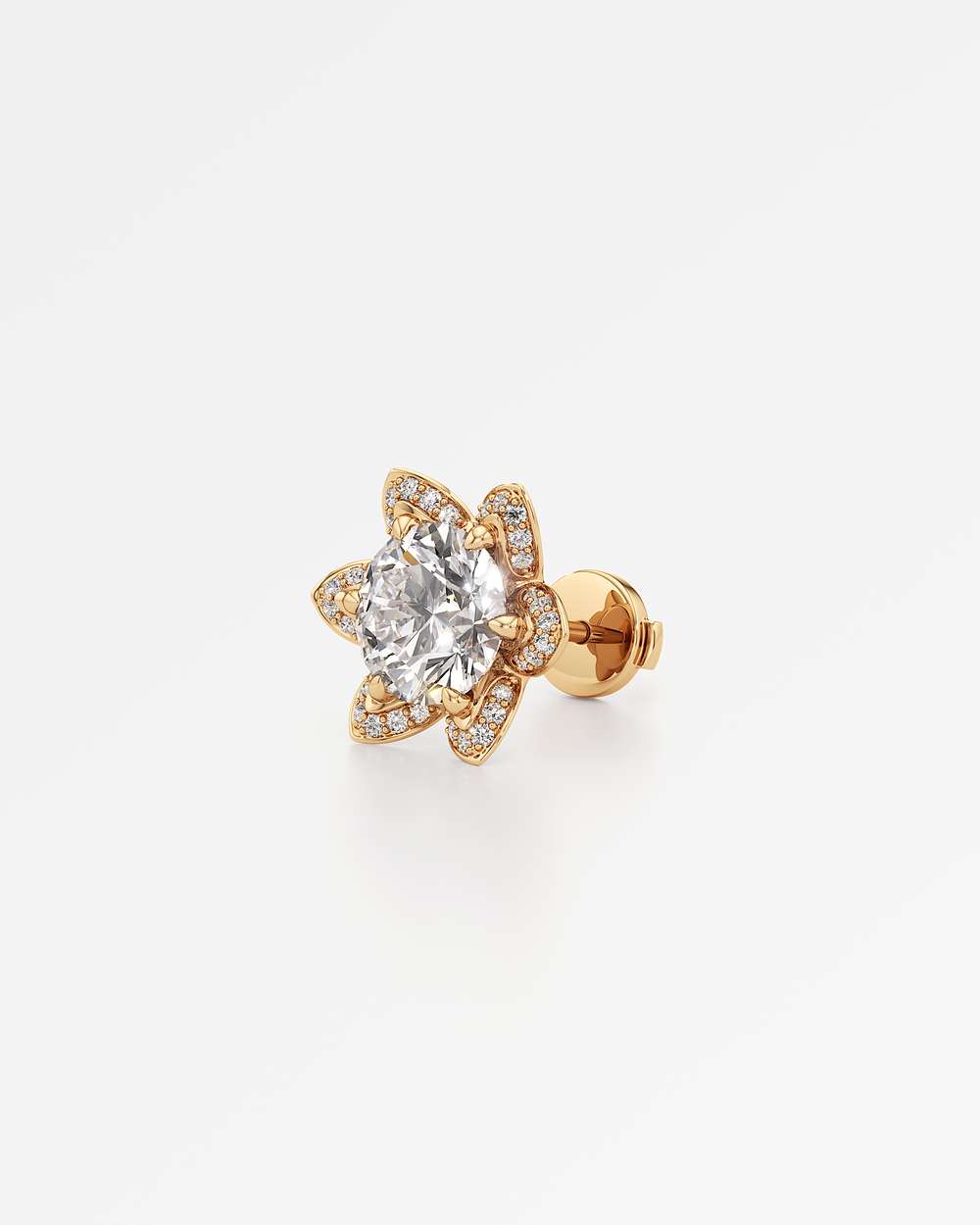 Evora Diamond Stud Earrings