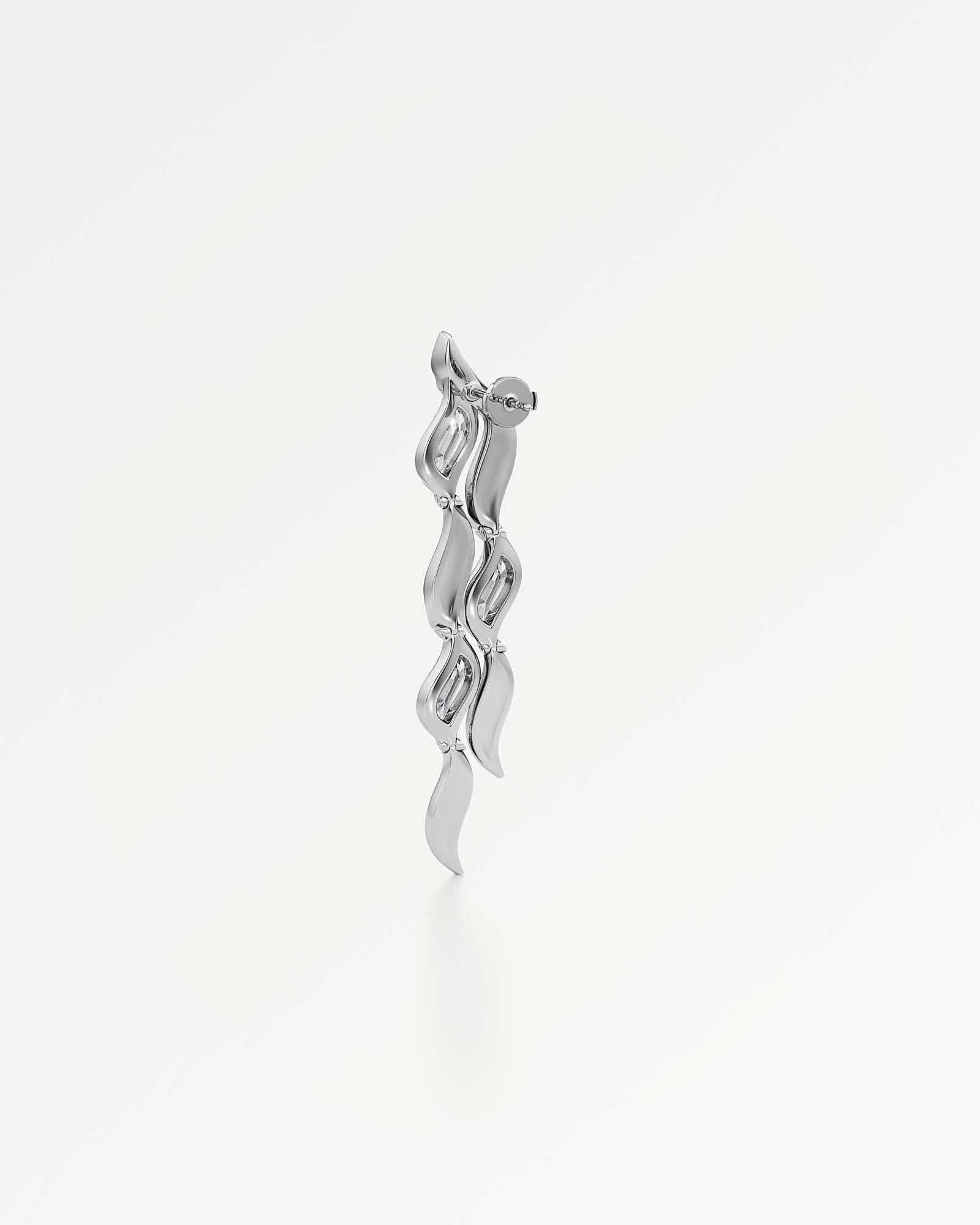 Glimmer Namie Diamond Earrings, In 14K White Gold (6.25 ctw)
