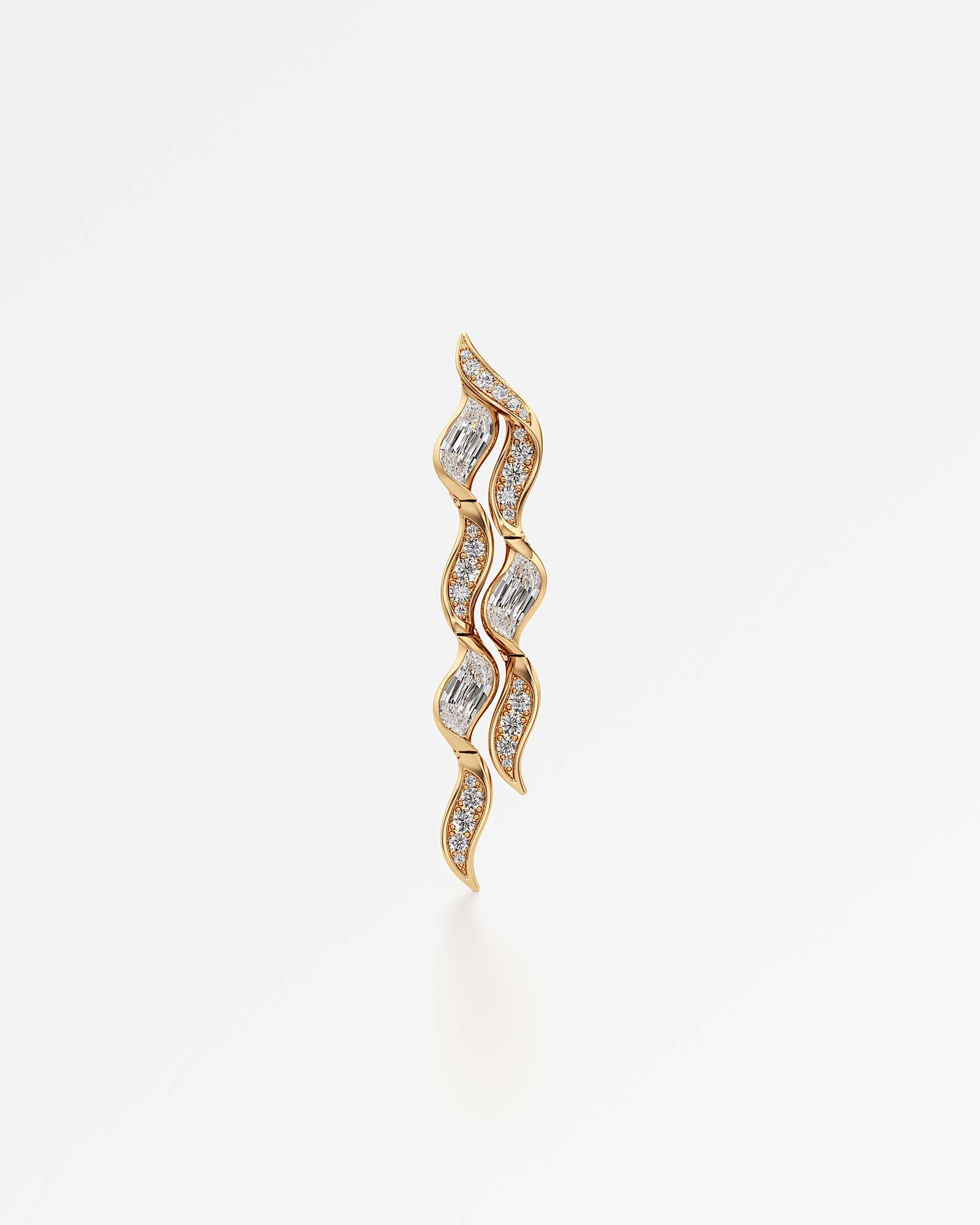 Glimmer Namie Diamond Earrings, In 14K Yellow Gold (6.25 ctw)