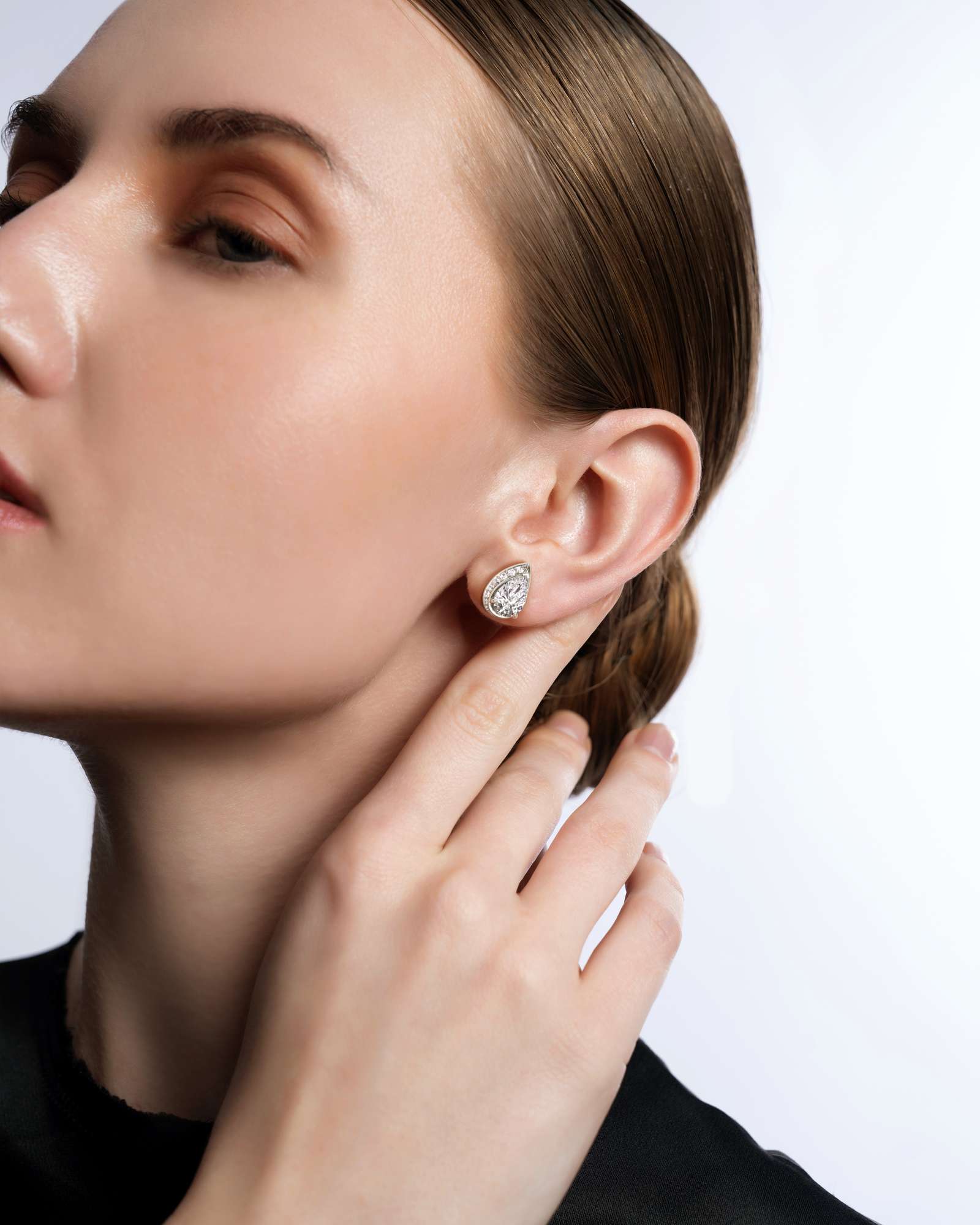 You Dewdrops Diamond Stud Earrings, in 14K White Gold (1.98 ctw)