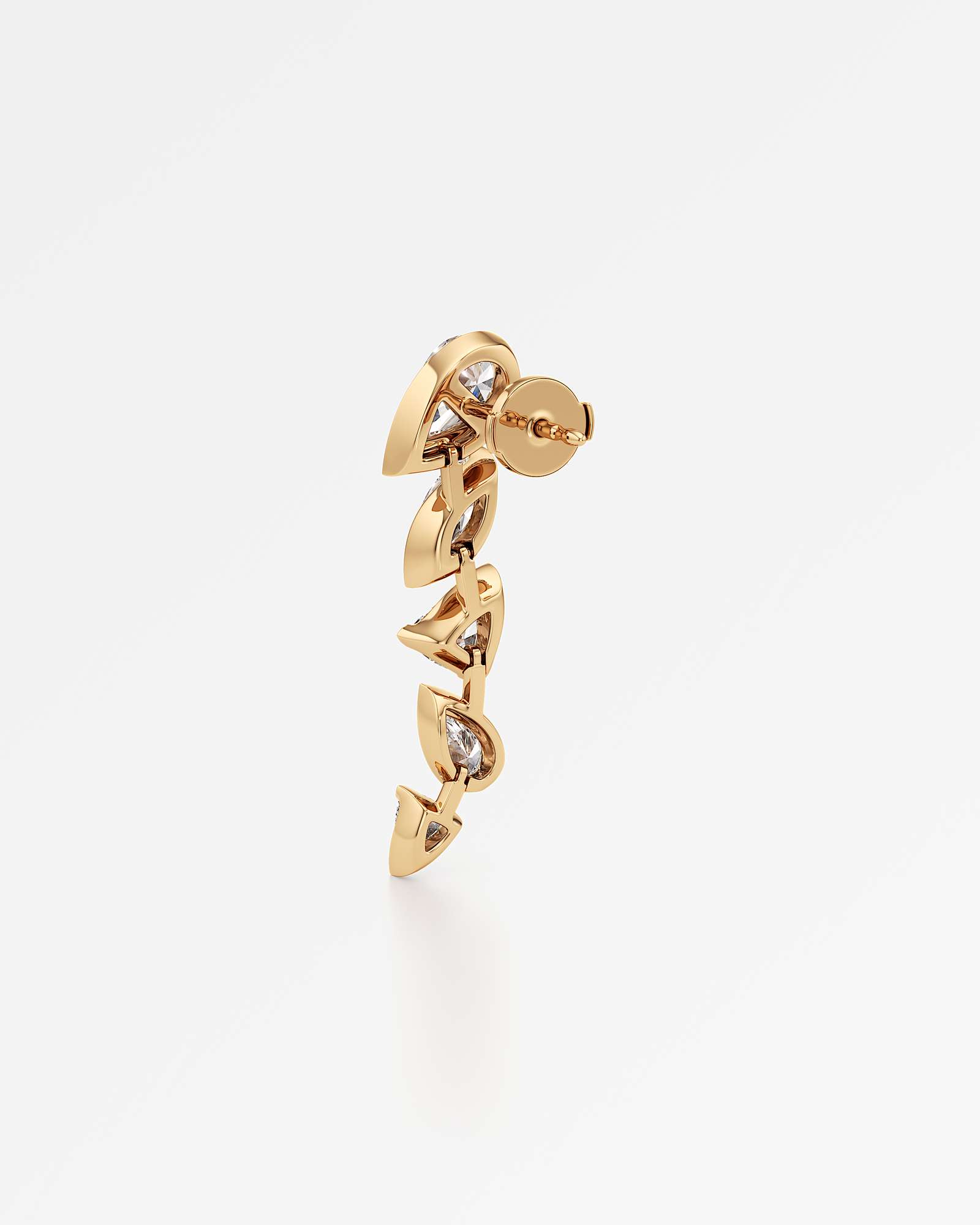 Pinnacle Vetté Diamond Earrings, In 14K Yellow Gold (3.42 ctw)