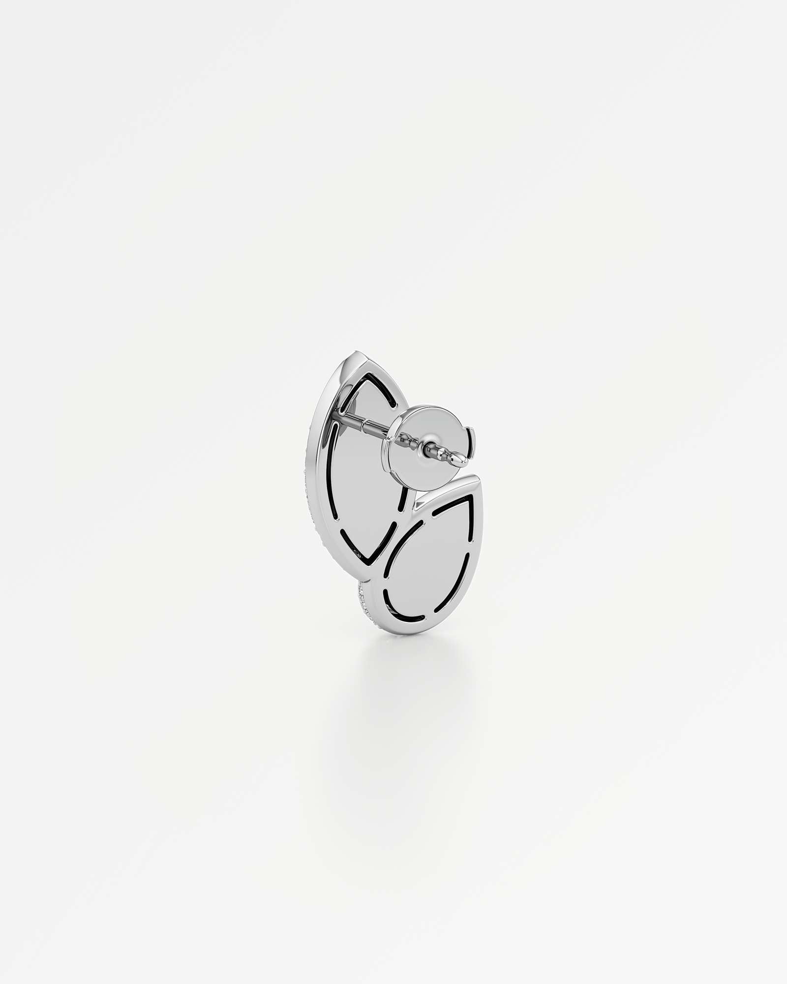 HELD Yinara Diamond Earrings, In 14K White Gold (3.12 ctw)