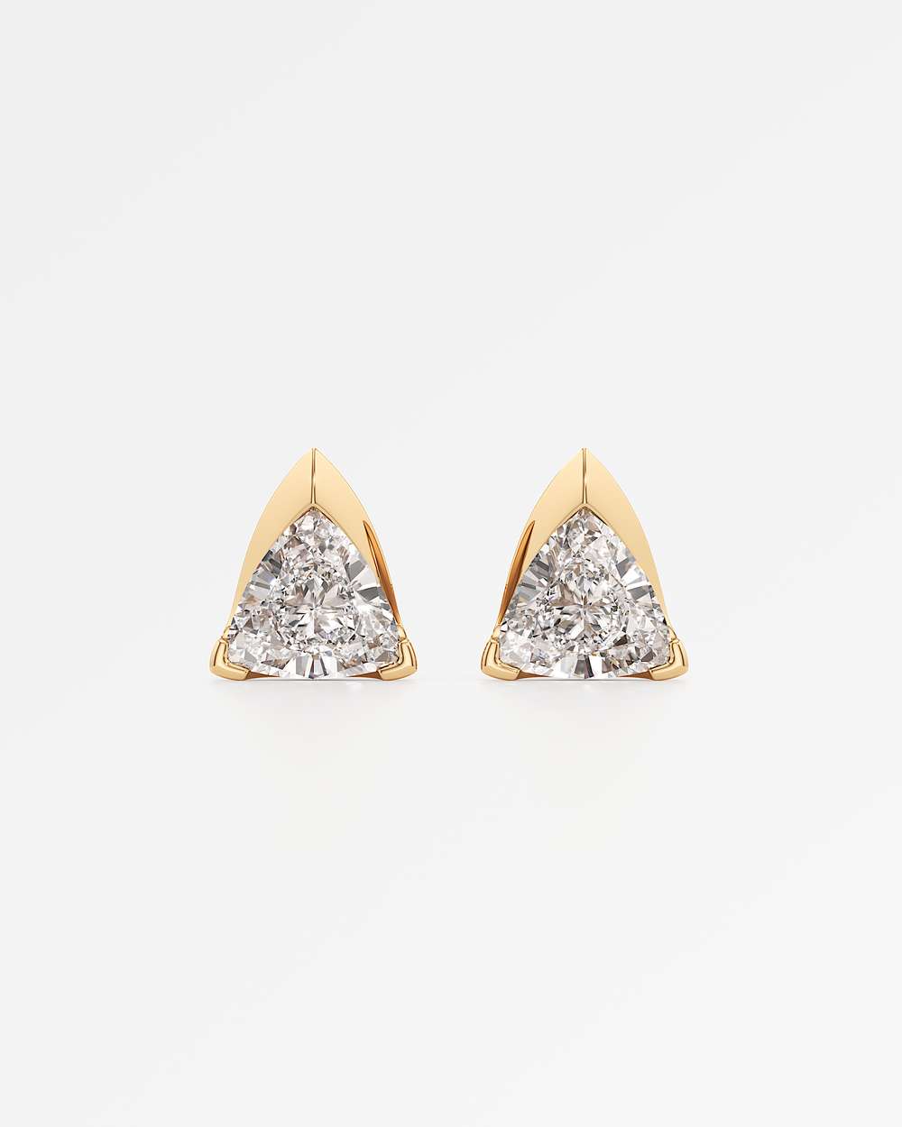 Apitris Diamond Stud Earrings