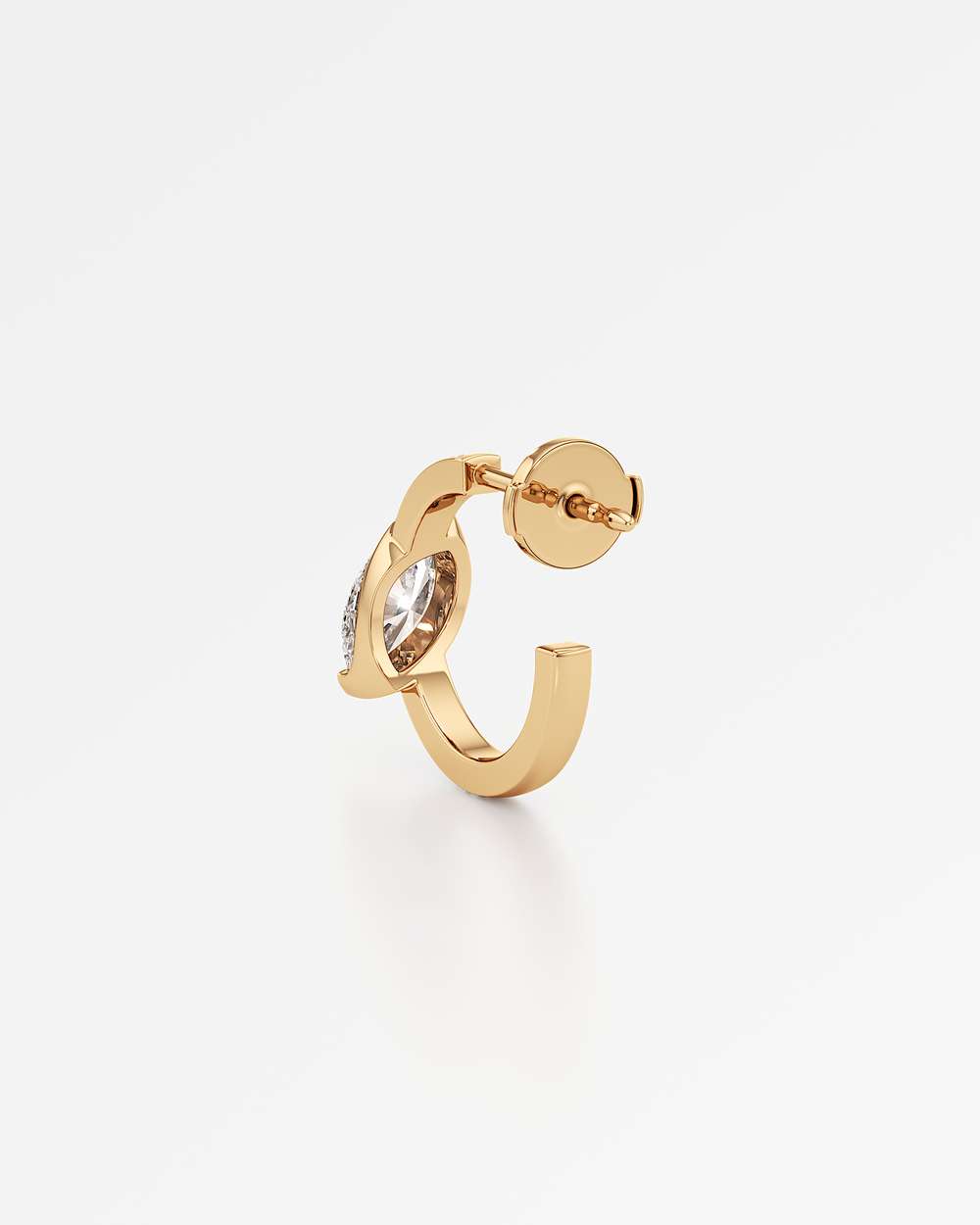 Ridalyn Diamond Hoop Earrings