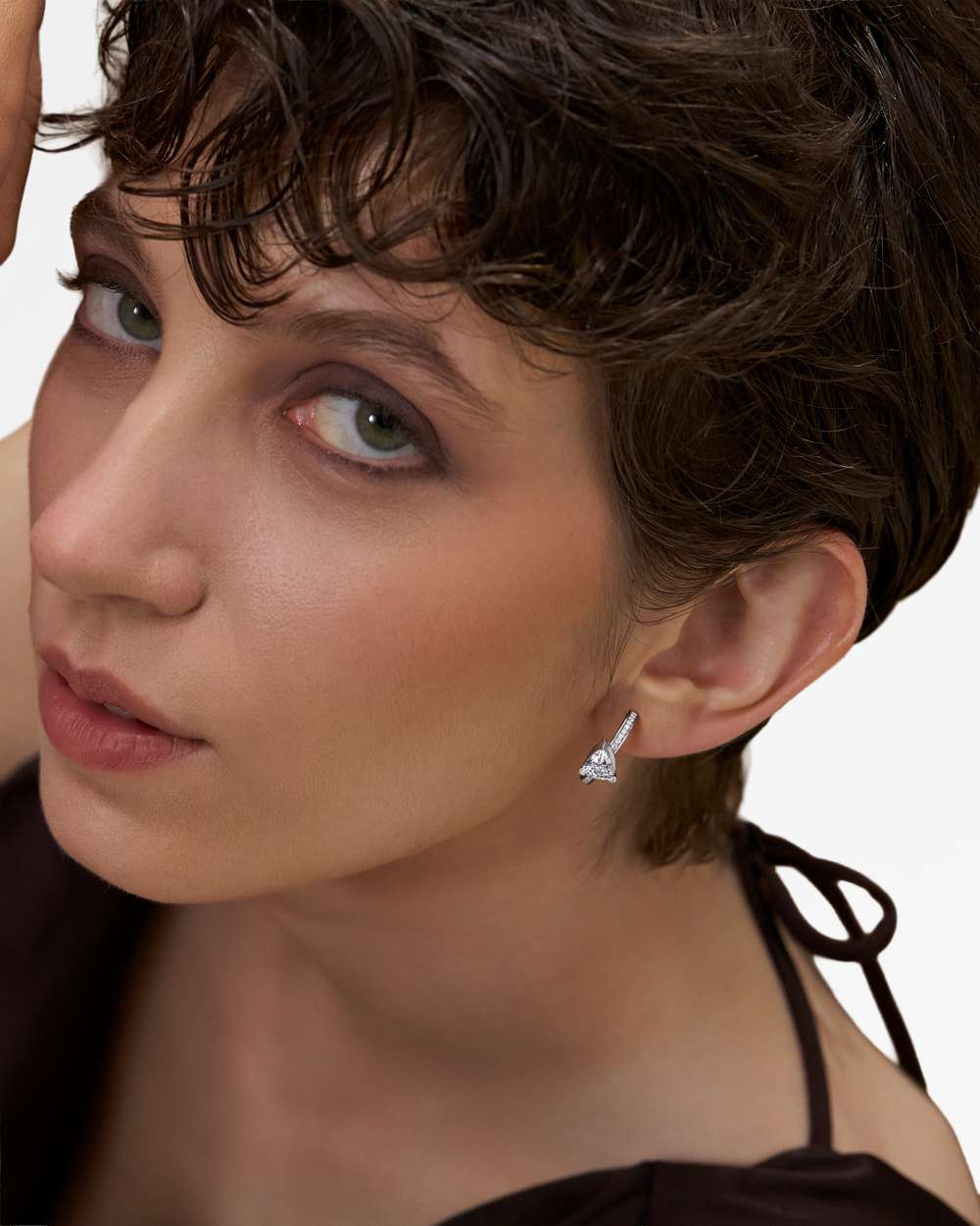 Ridara Diamond Hoop Earrings