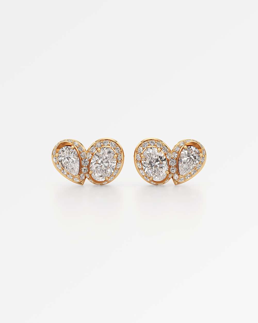 Elunelle Diamond Stud Earrings