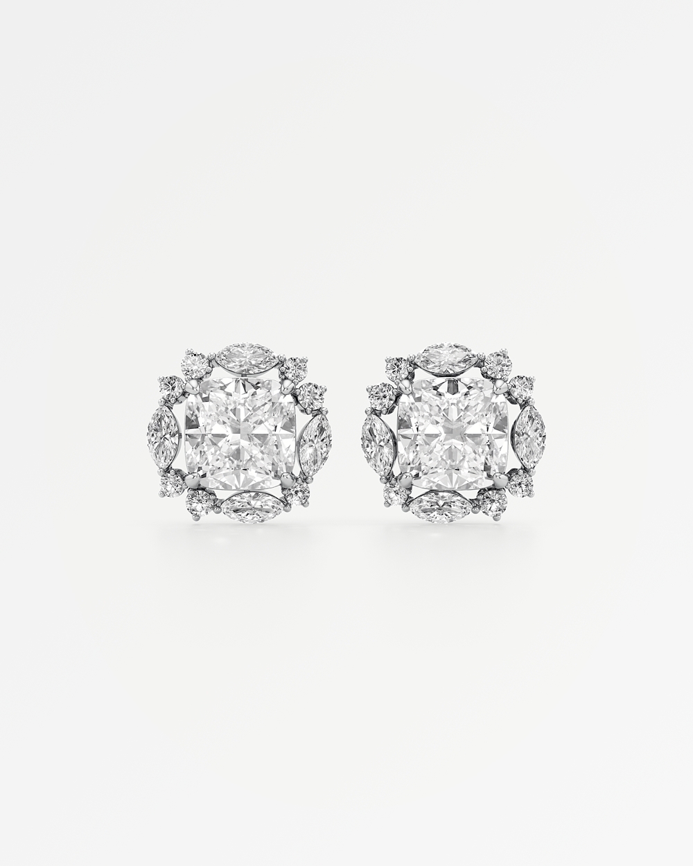 Marjorie Diamond Stud Earrings