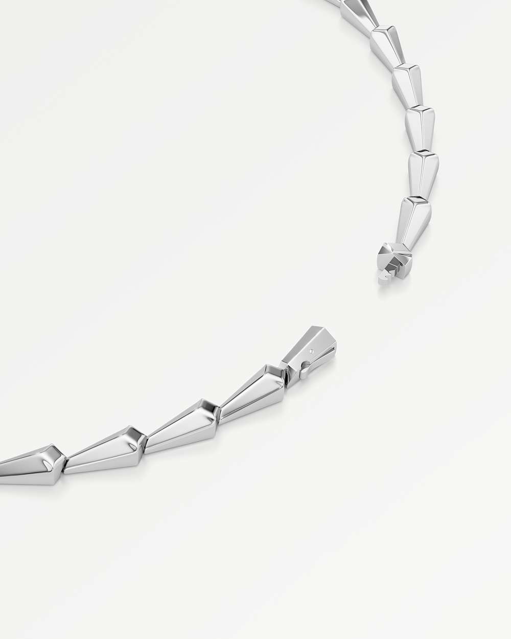 AM TO BEYOND Continuum Pavé Diamond Necklace