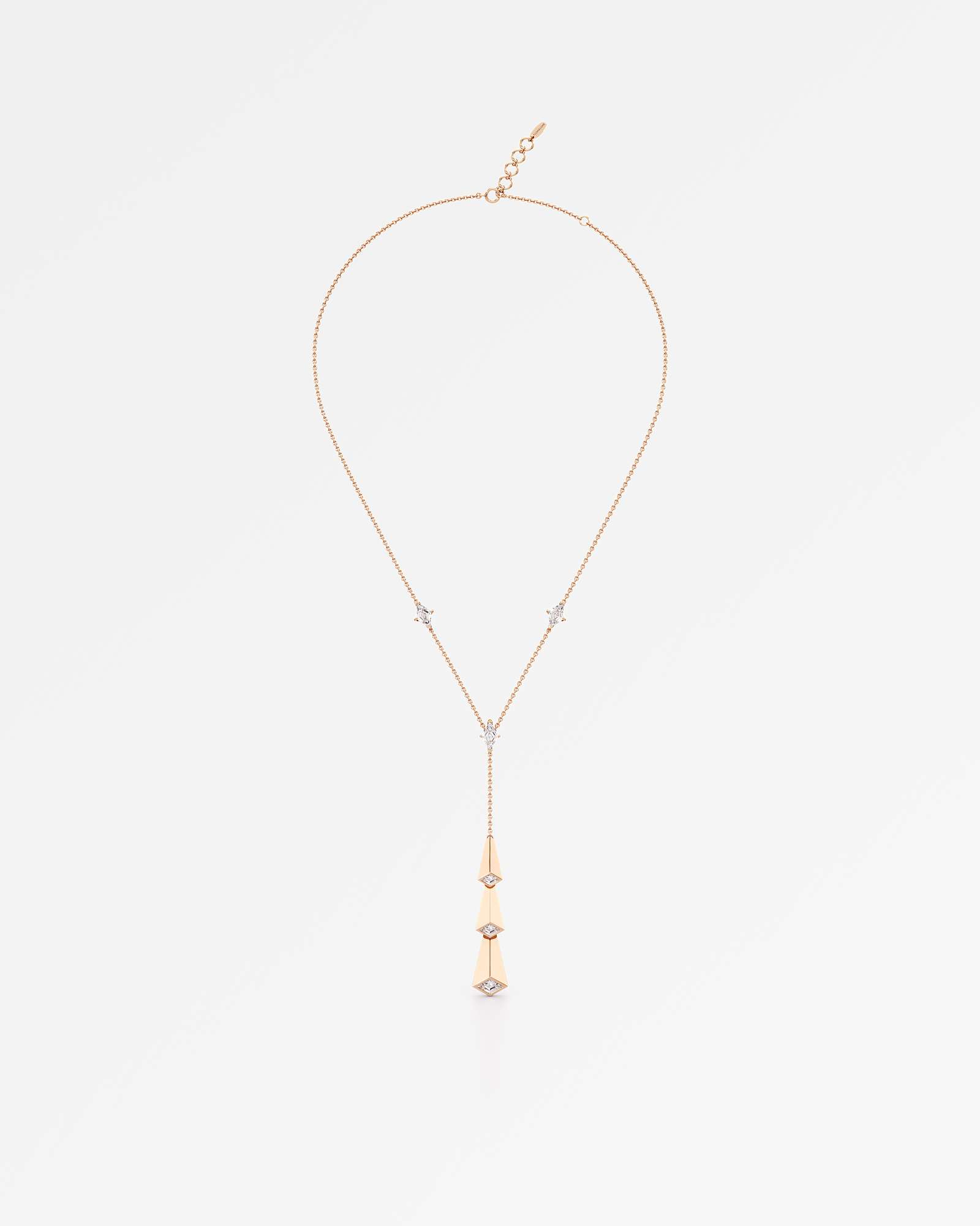 AM To Beyond Trelora Diamond Necklace, in 14K Rose Gold (1.91 ctw)