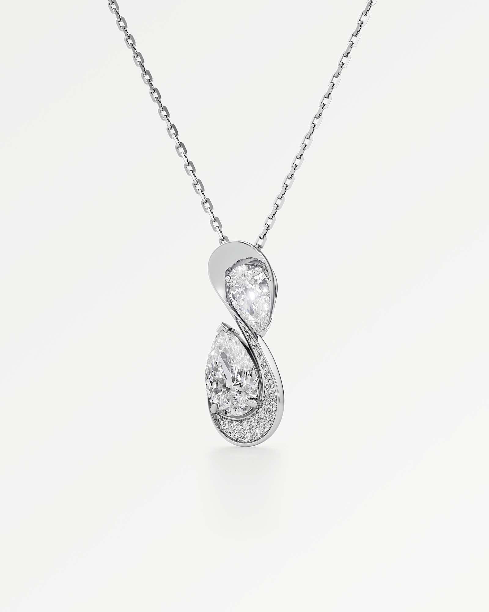 You Zephyr Diamond Pendant, in 14K White Gold (1.61 ctw)