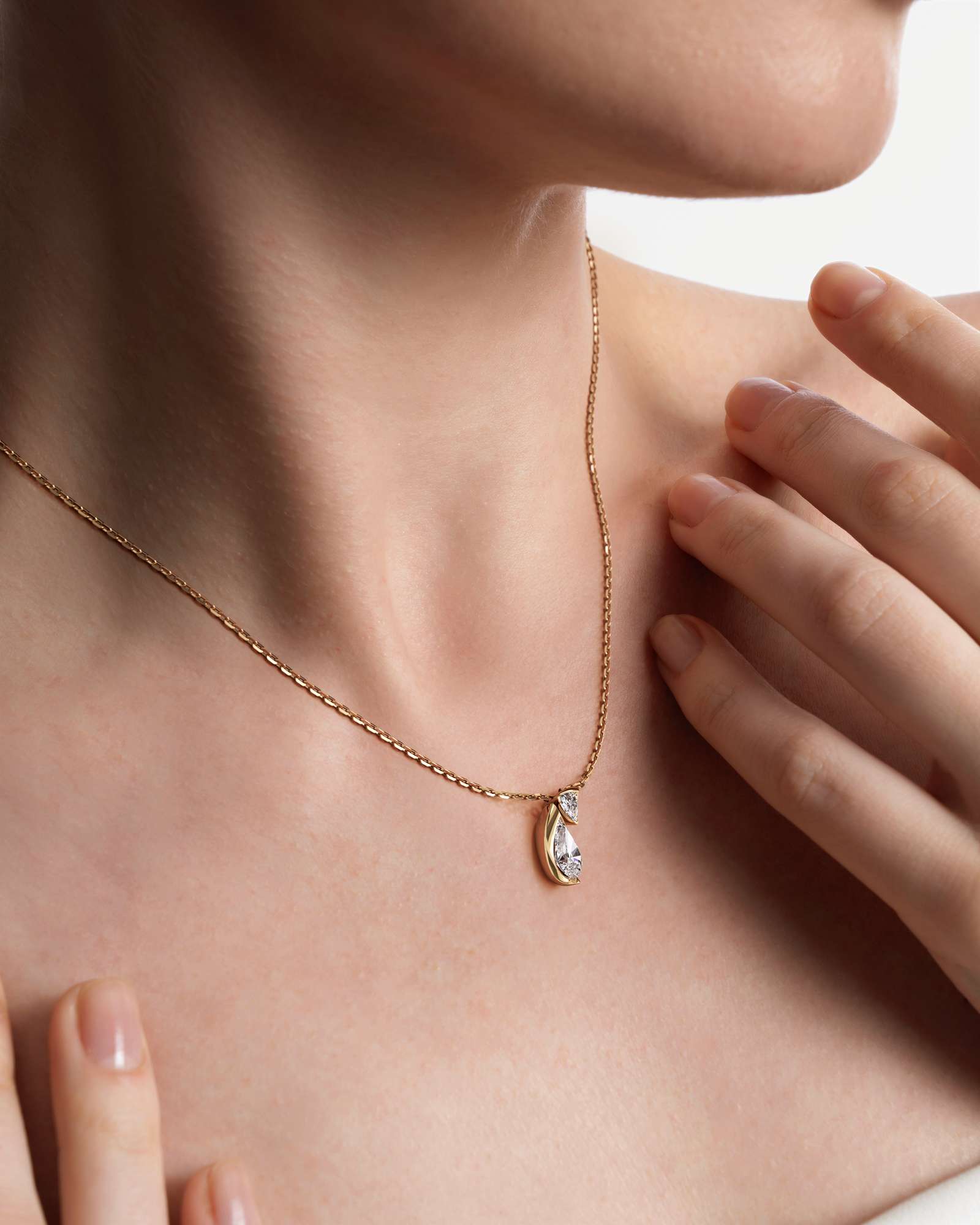 Pinnacle Levenne Diamond Pendant, In 14K Yellow Gold (0.95 ctw)