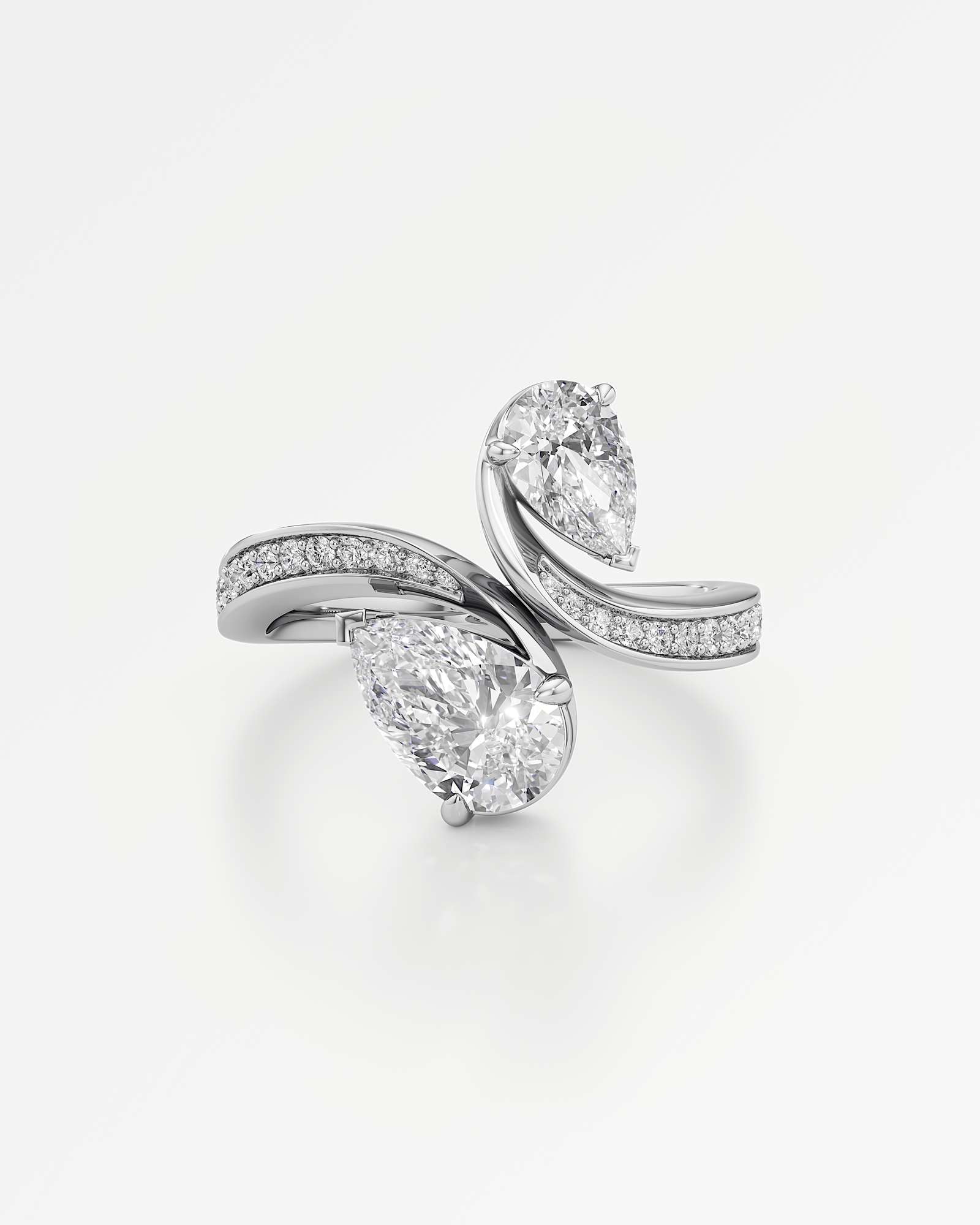 You Lianes Diamond Ring, in 14K White Gold (1.85 ctw)