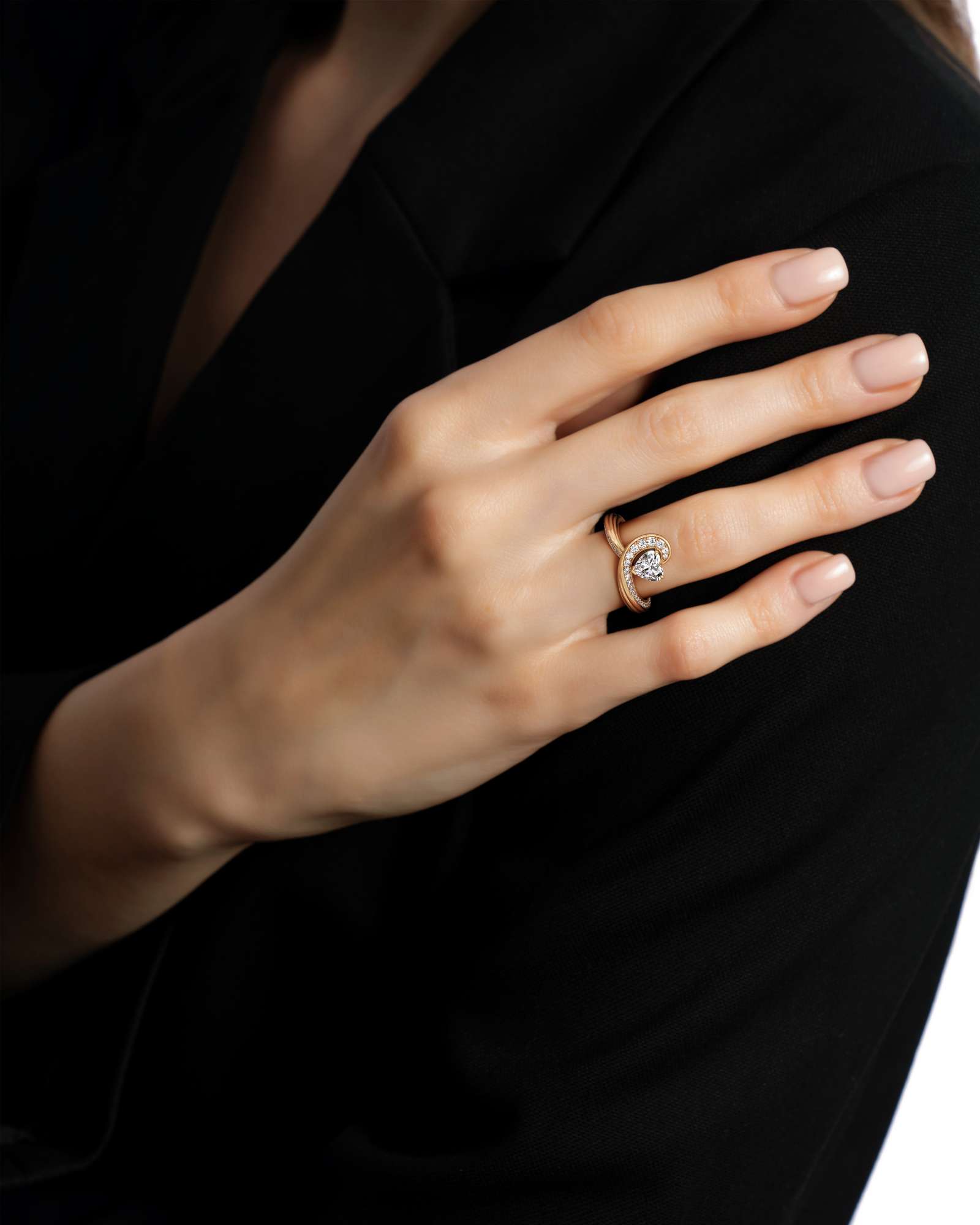 You Chérir Diamond Engagement Ring, in 14K Yellow Gold (1.10 ctw)