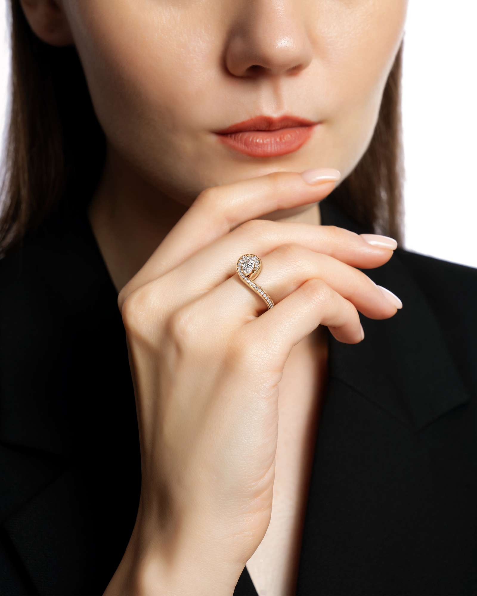 You Âme Diamond Engagement Ring, in 14K Yellow Gold (0.84 ctw)