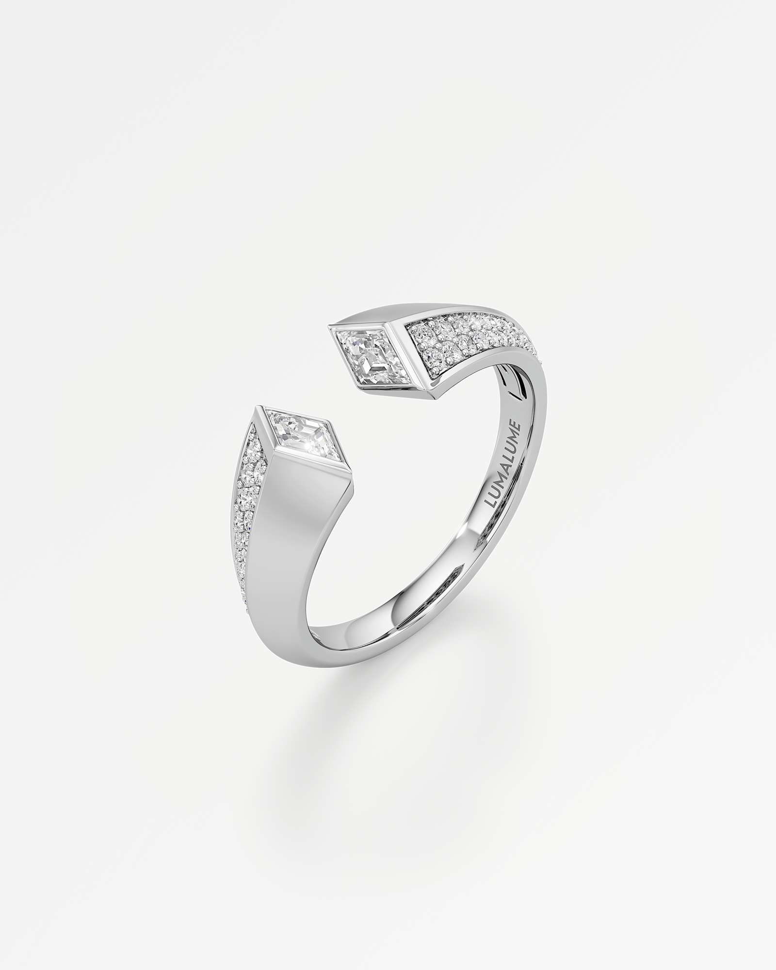 Adamantine Pavé Diamond Ring