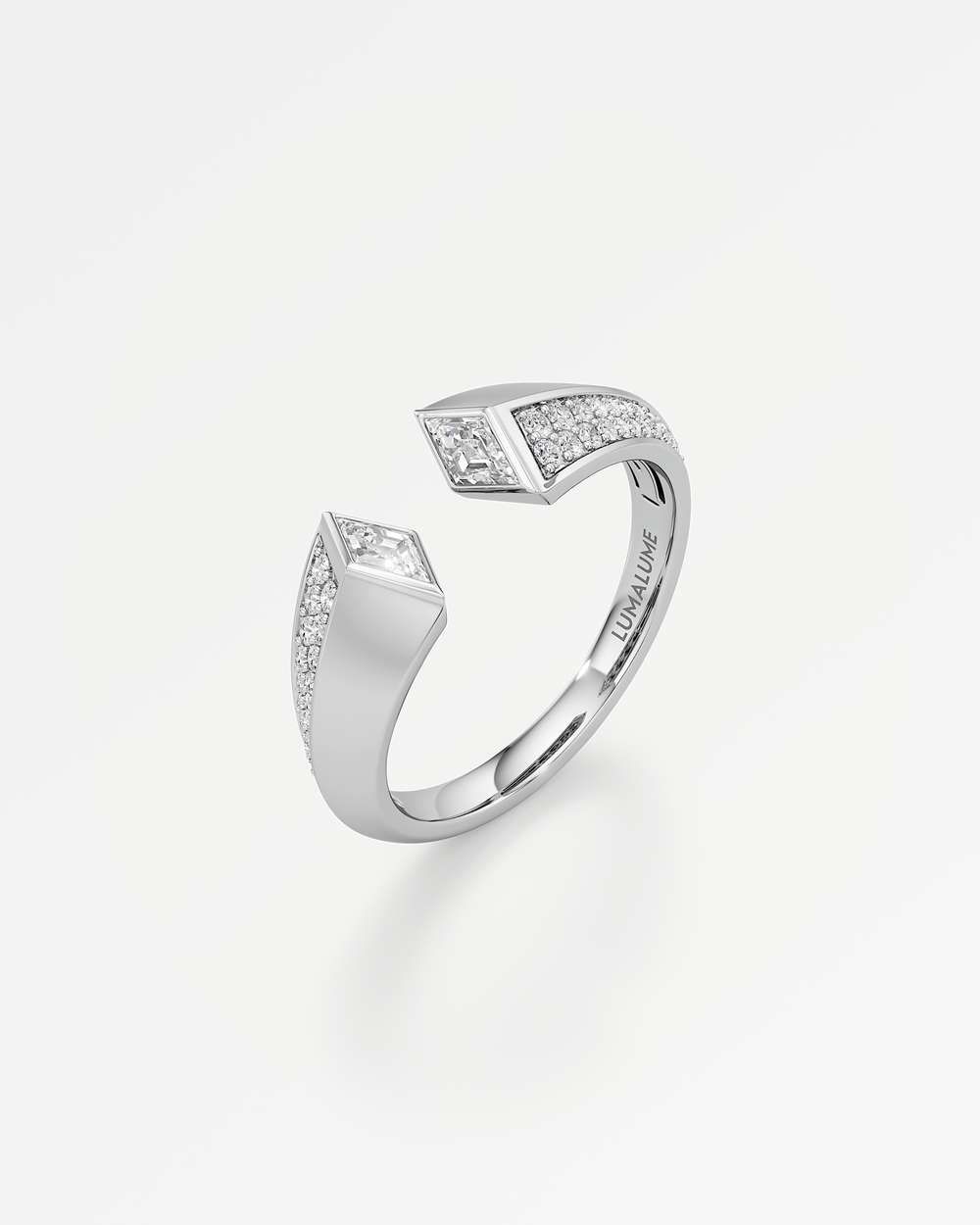 Adamantine Pavé Diamond Ring