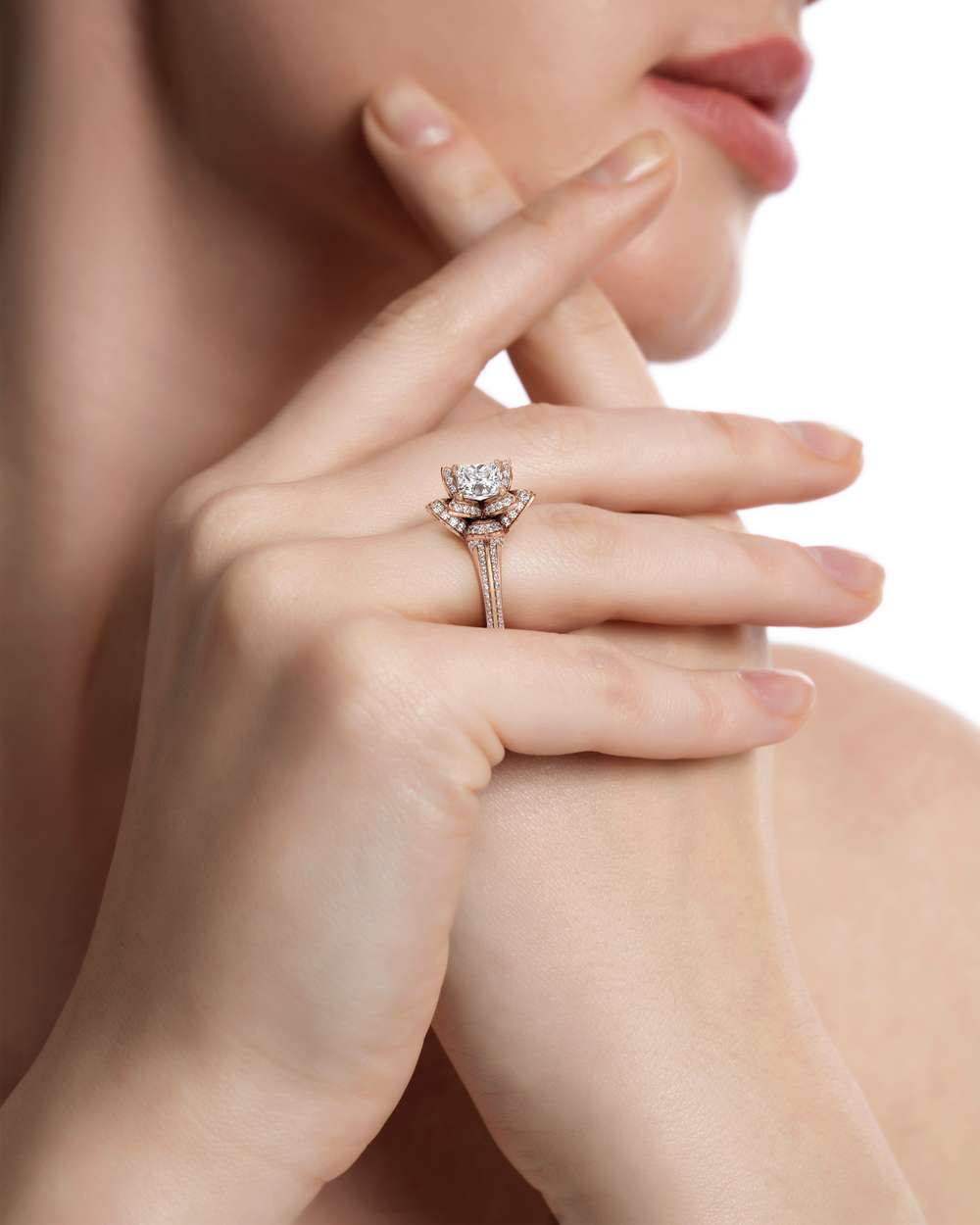 Etherea Diamond Engagement Ring