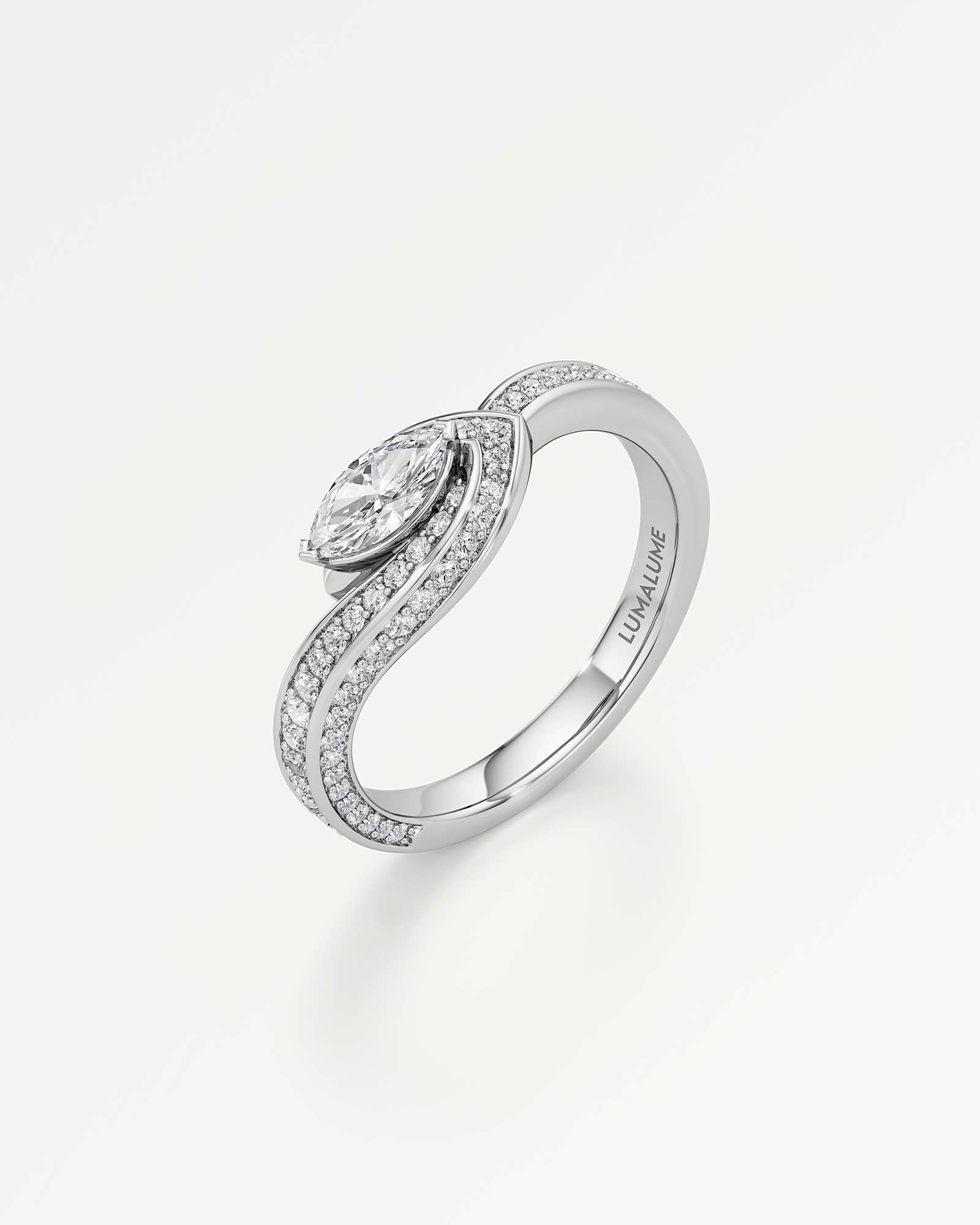 Oracle Diamond Engagement Ring