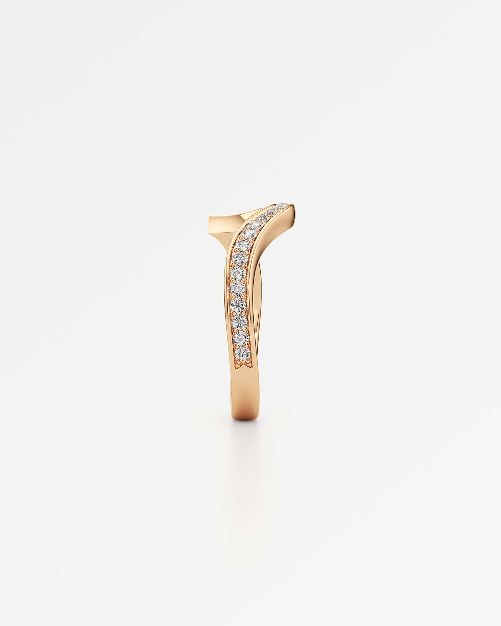 You Camino Diamond Band, in 14K Rose Gold (0.32 ctw)