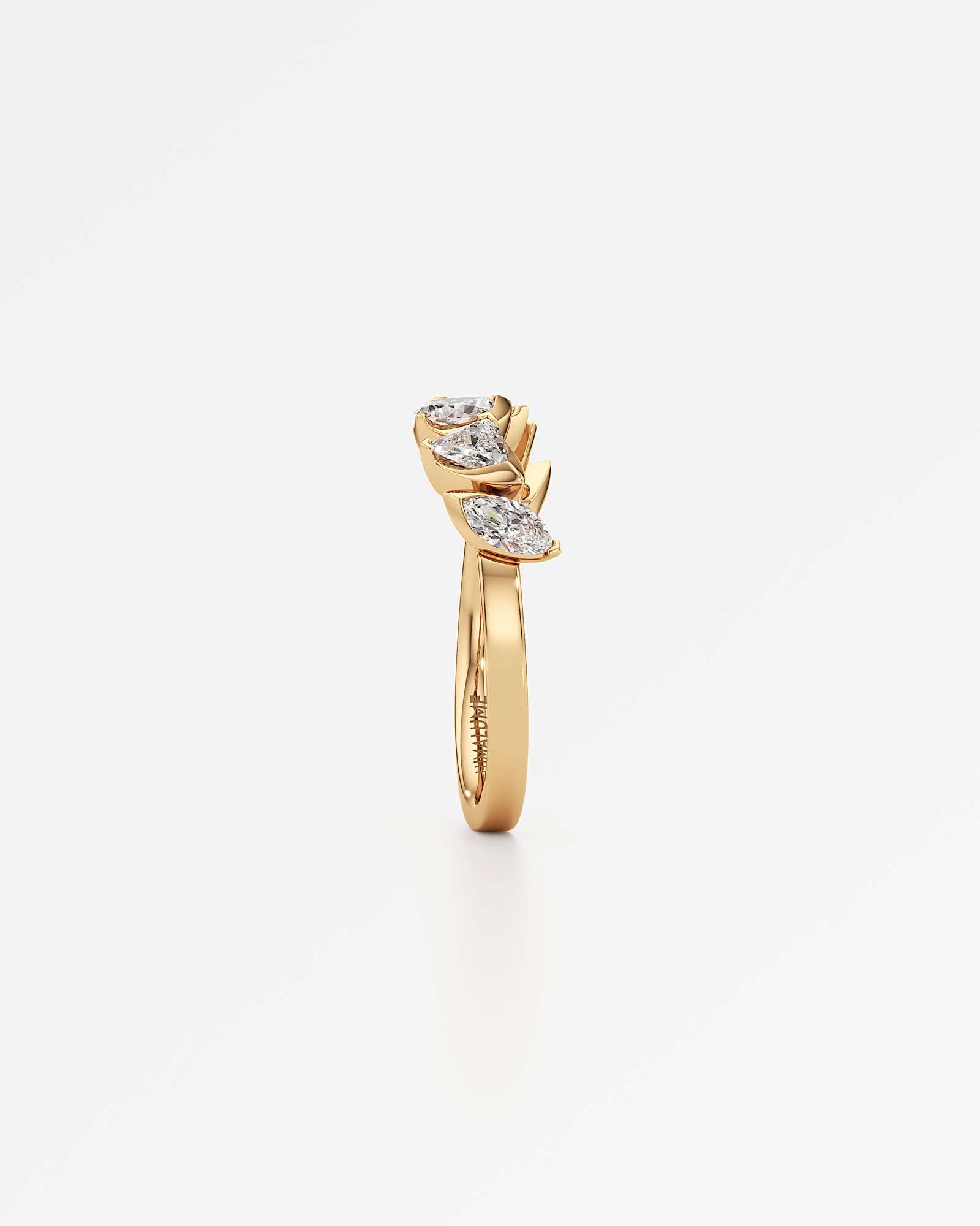 Pinnacle Rochéa Diamond Ring, In 14K Yellow Gold (1.01 ctw)