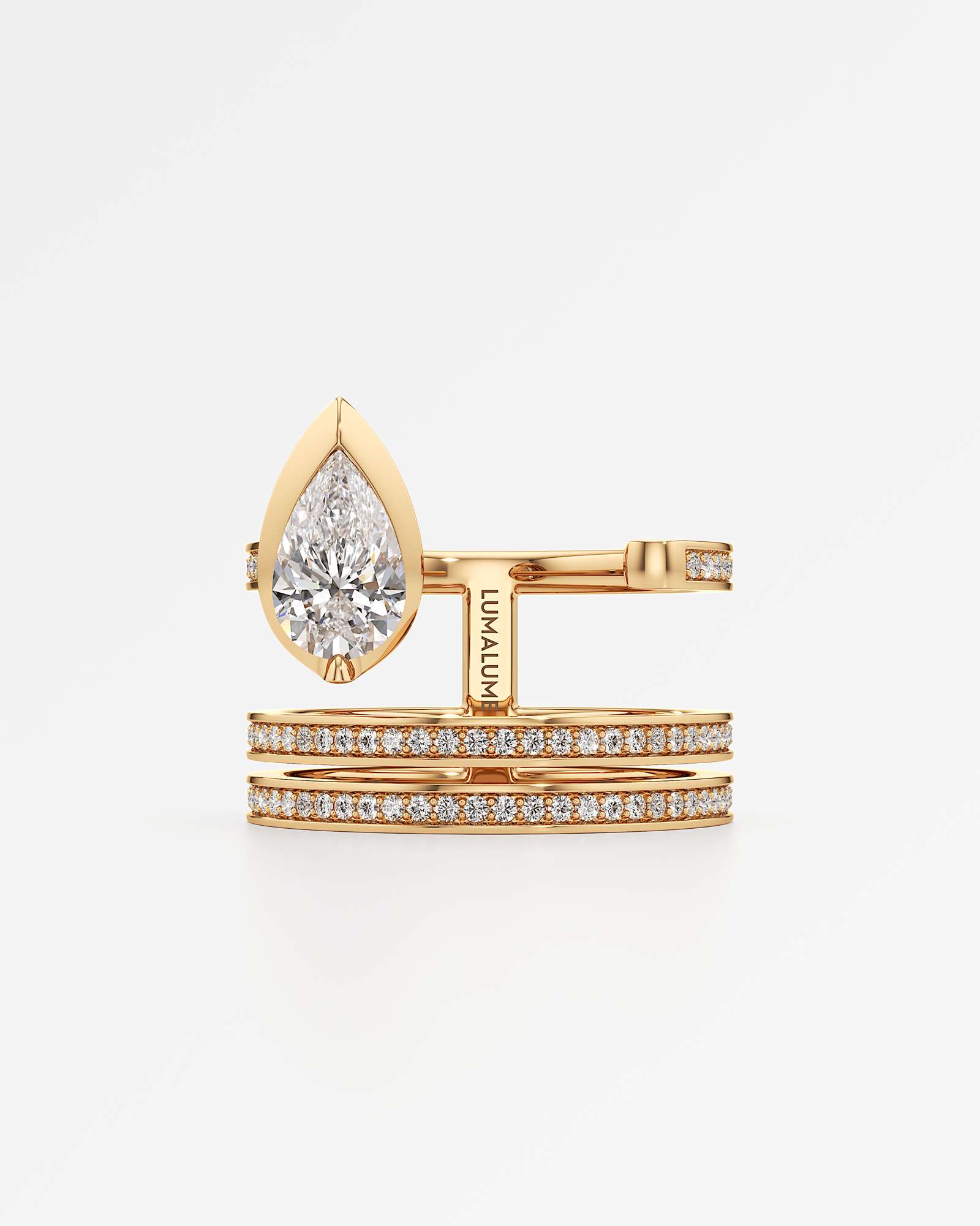 Pinnacle Apecia Diamond Ring, In 14K Yellow Gold (1.20 ctw)