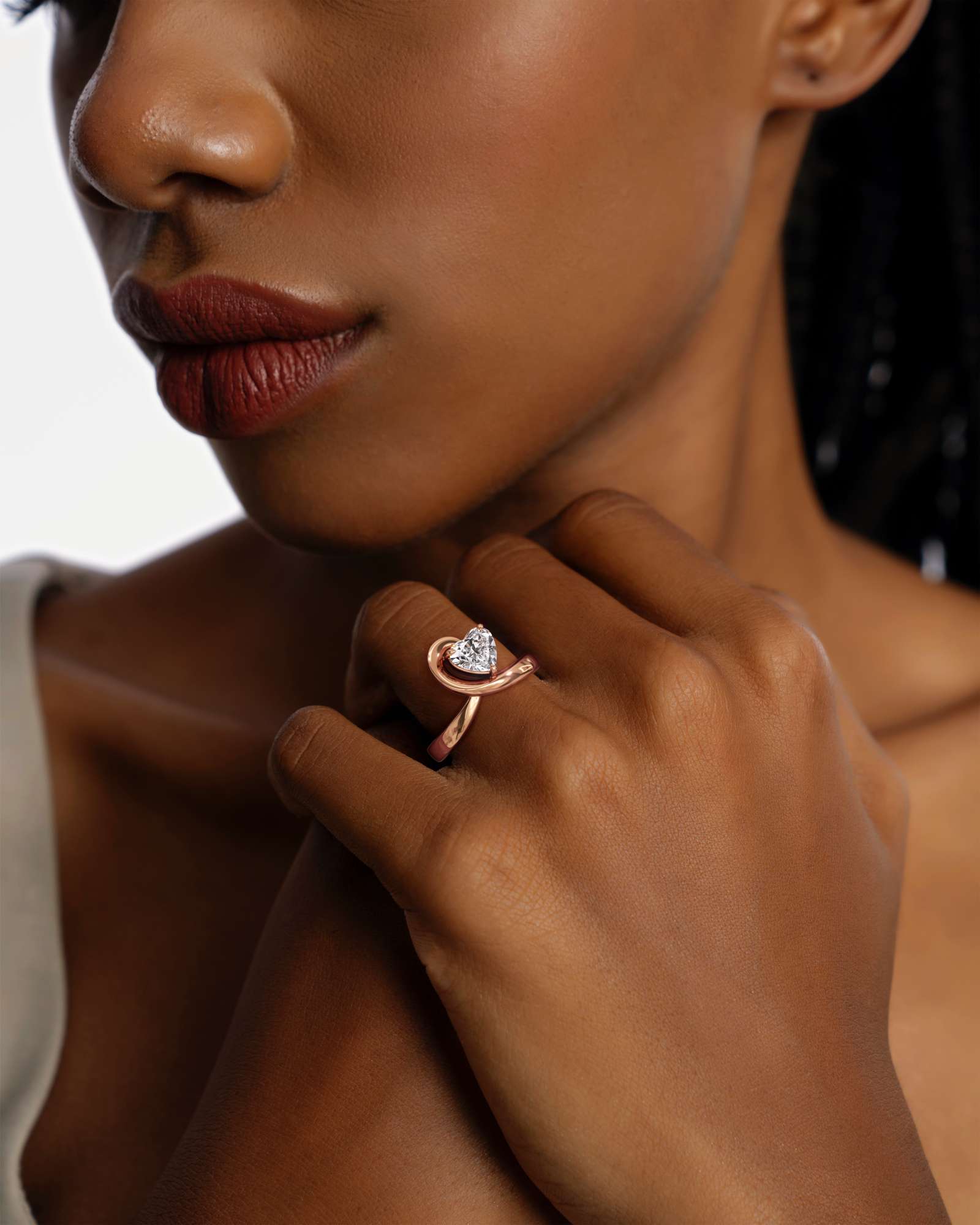 You Chérelle Diamond Engagement Ring, In 14K Rose Gold (1.25 ctw)