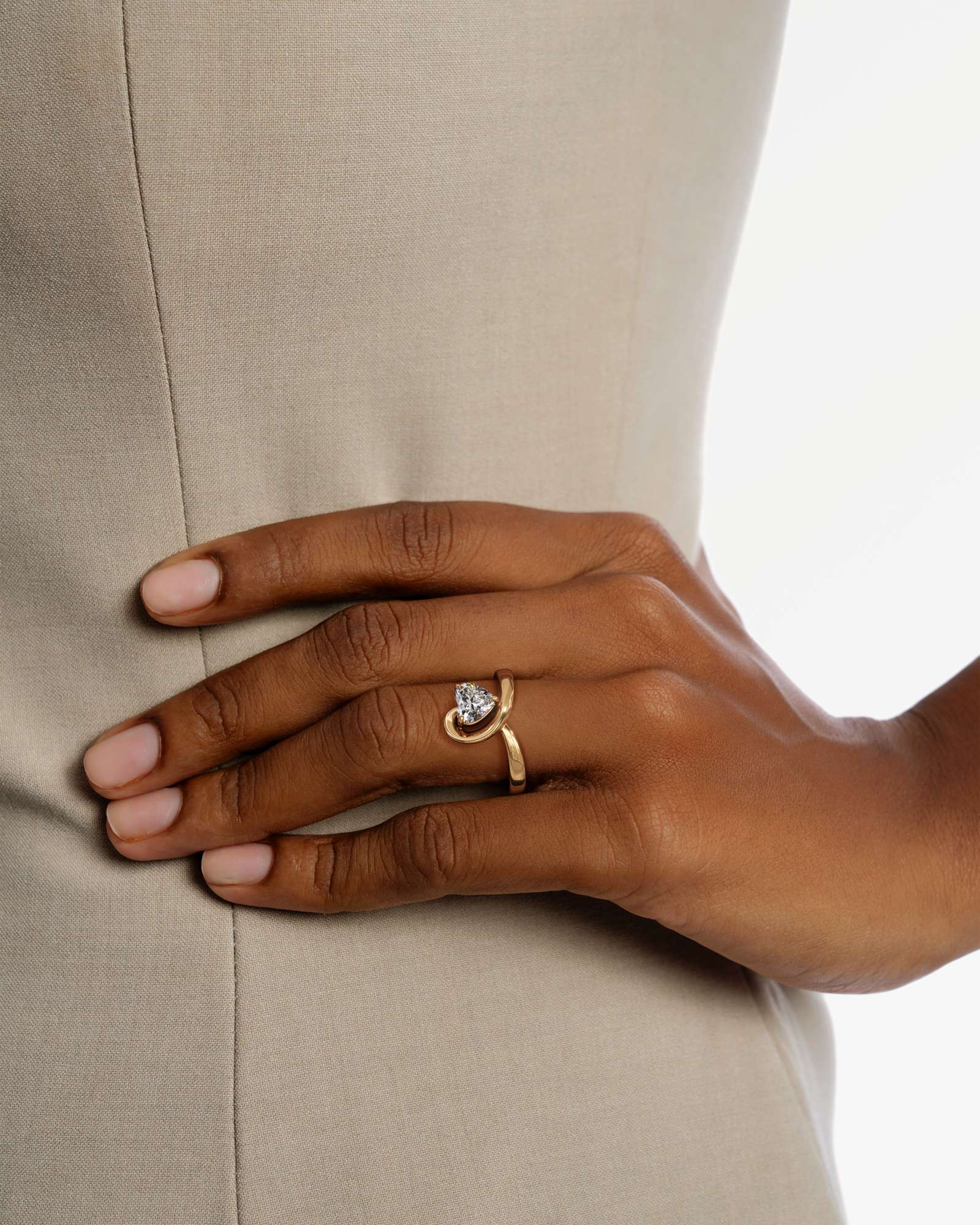 You Chérelle Diamond Engagement Ring, In 14K Yellow Gold (1.25 ctw)