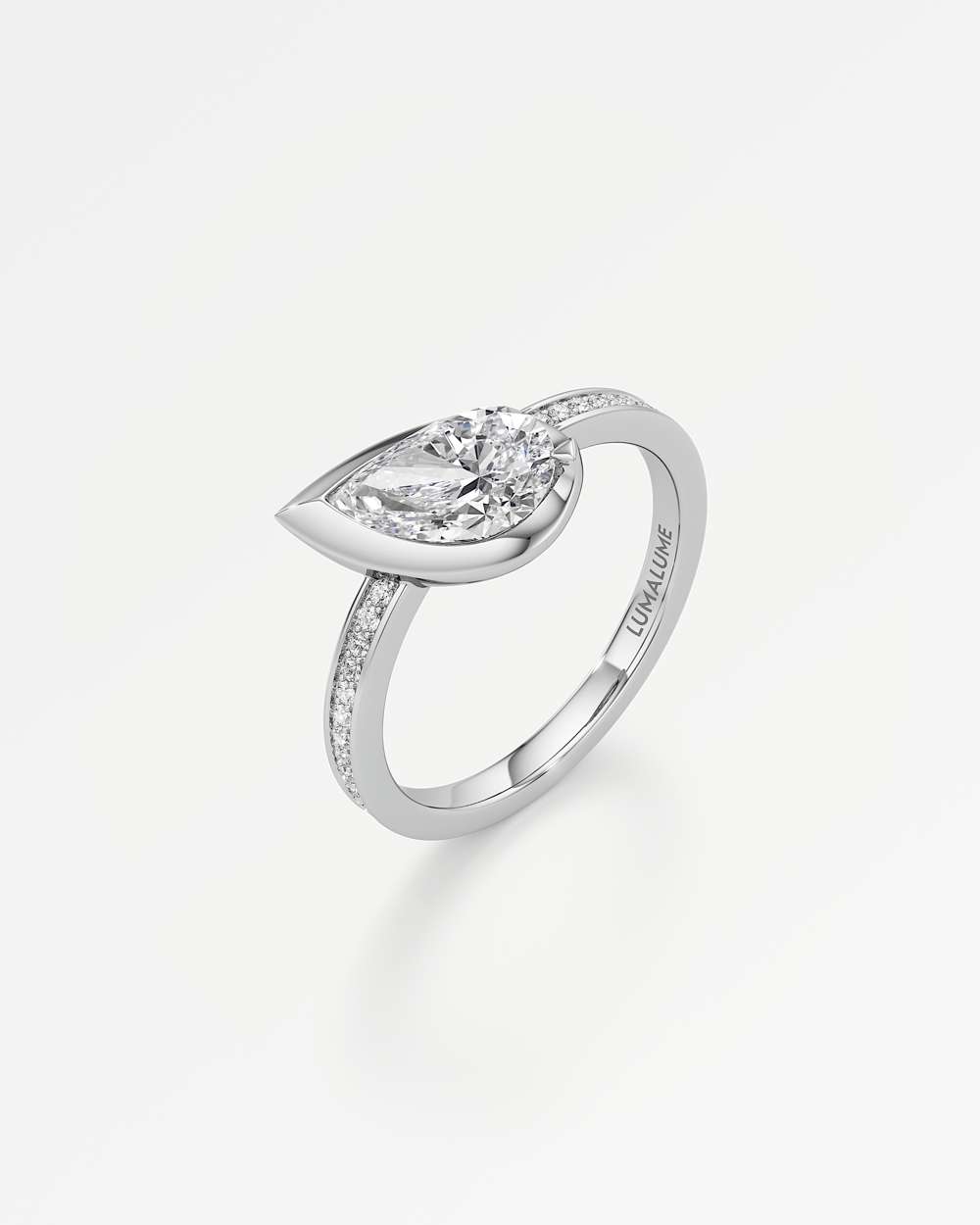 Apice Pavé Diamond Ring
