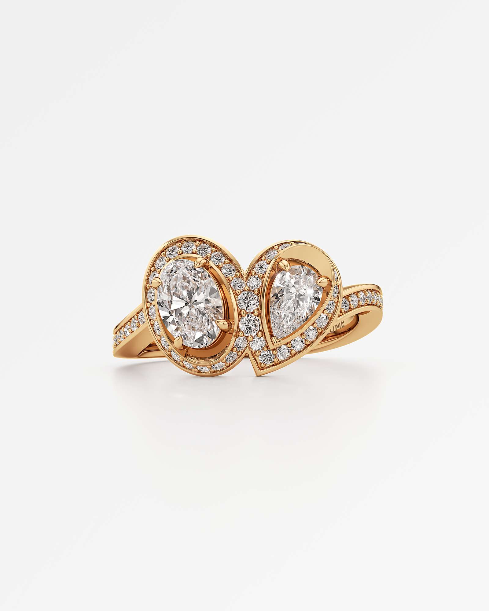 HELD Elunelle Diamond Engagement Ring, In 14K Yellow Gold (1.25 ctw)