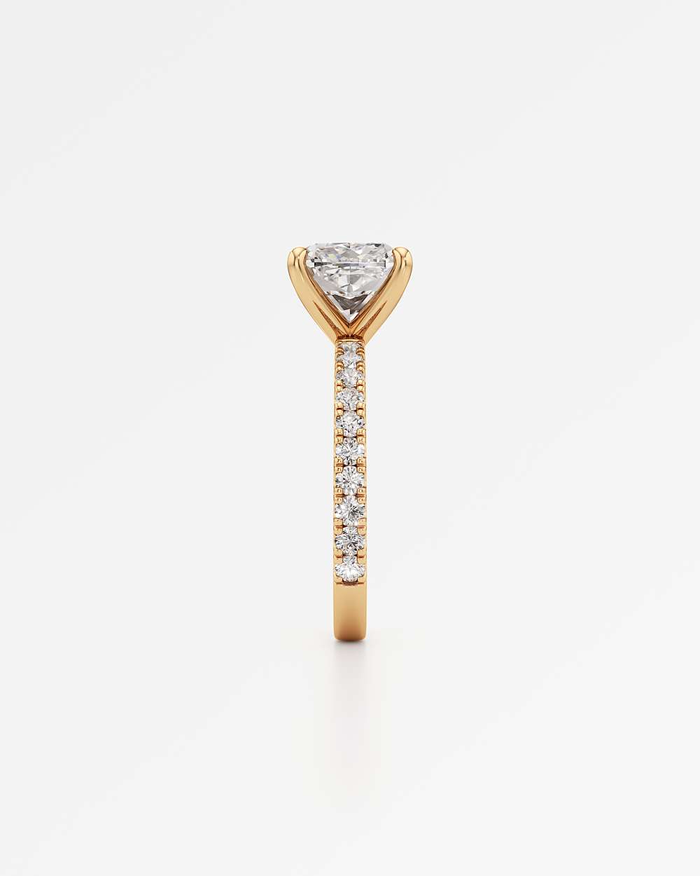 Elin Solitaire Diamond Engagement Ring