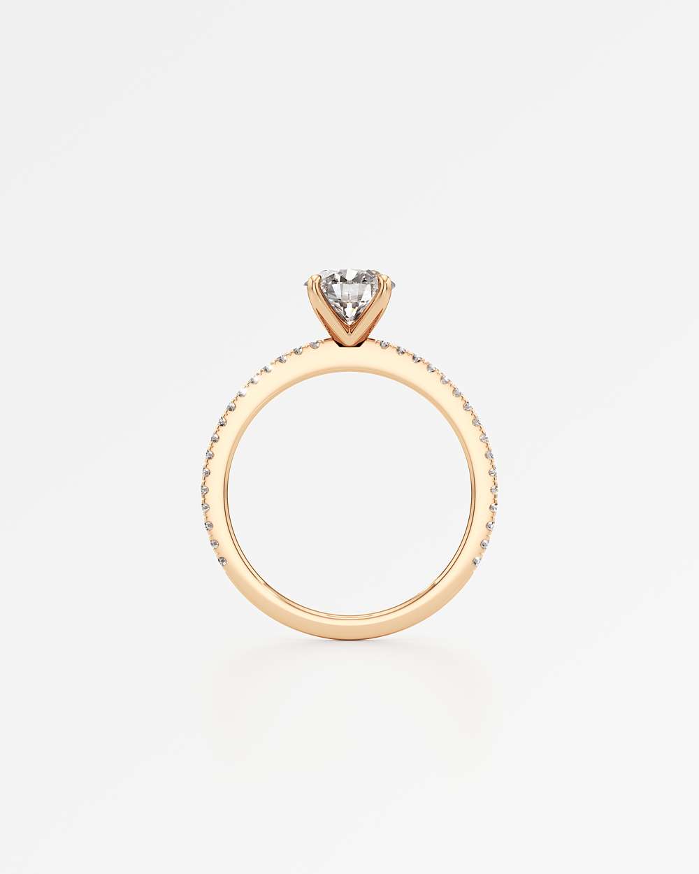 Elin Solitaire Diamond Engagement Ring