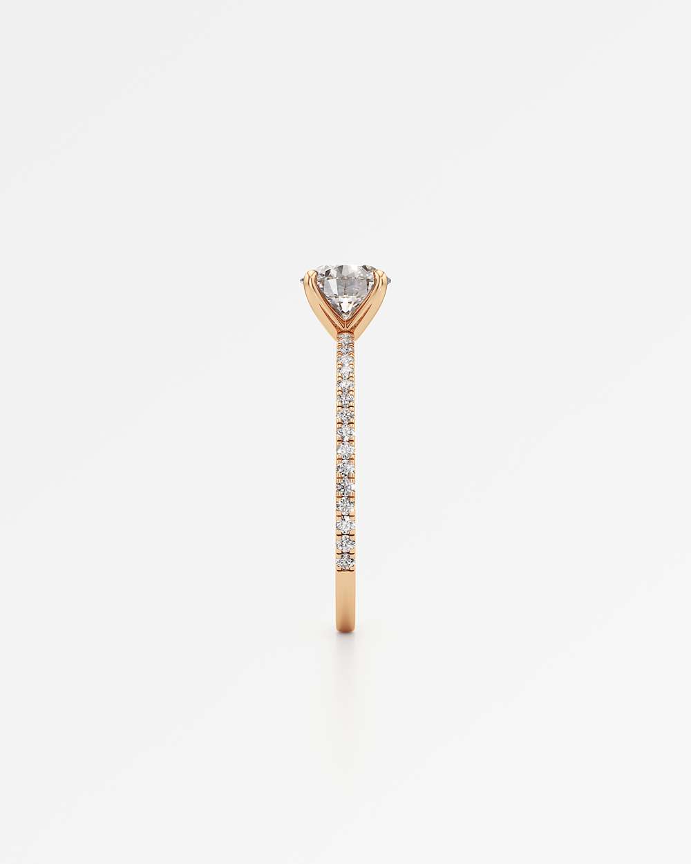 Elin Solitaire Diamond Engagement Ring