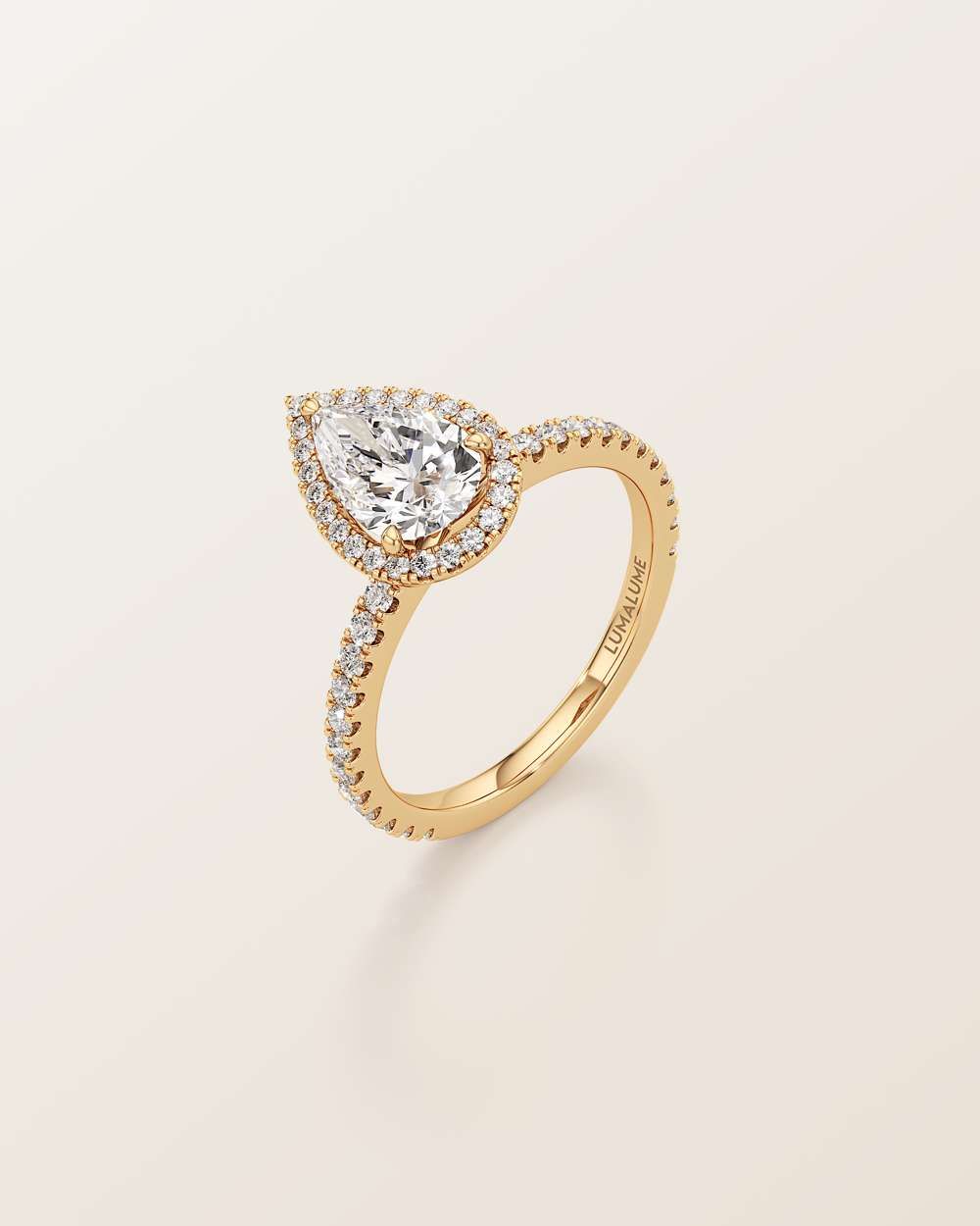 Elsa Halo Diamond Engagement Ring