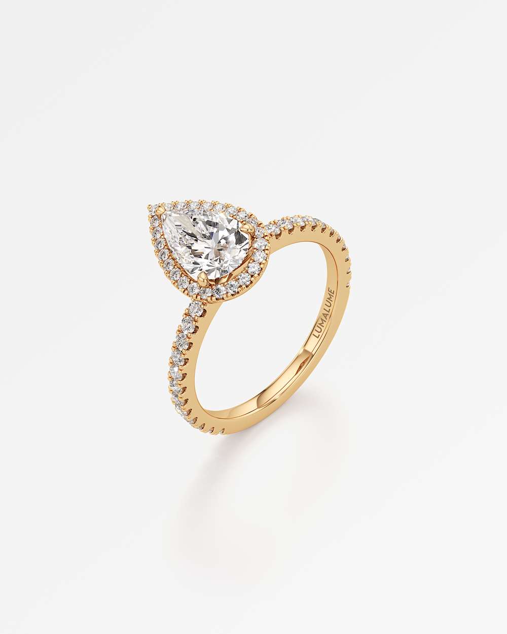 Elsa Halo Diamond Engagement Ring