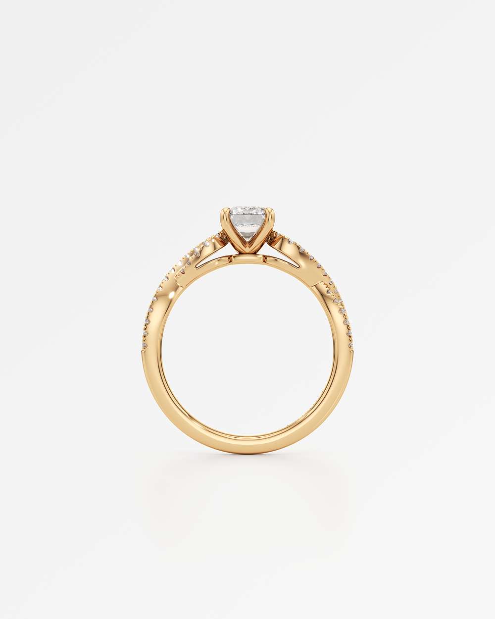 Alessia Solitaire Diamond Engagement Ring