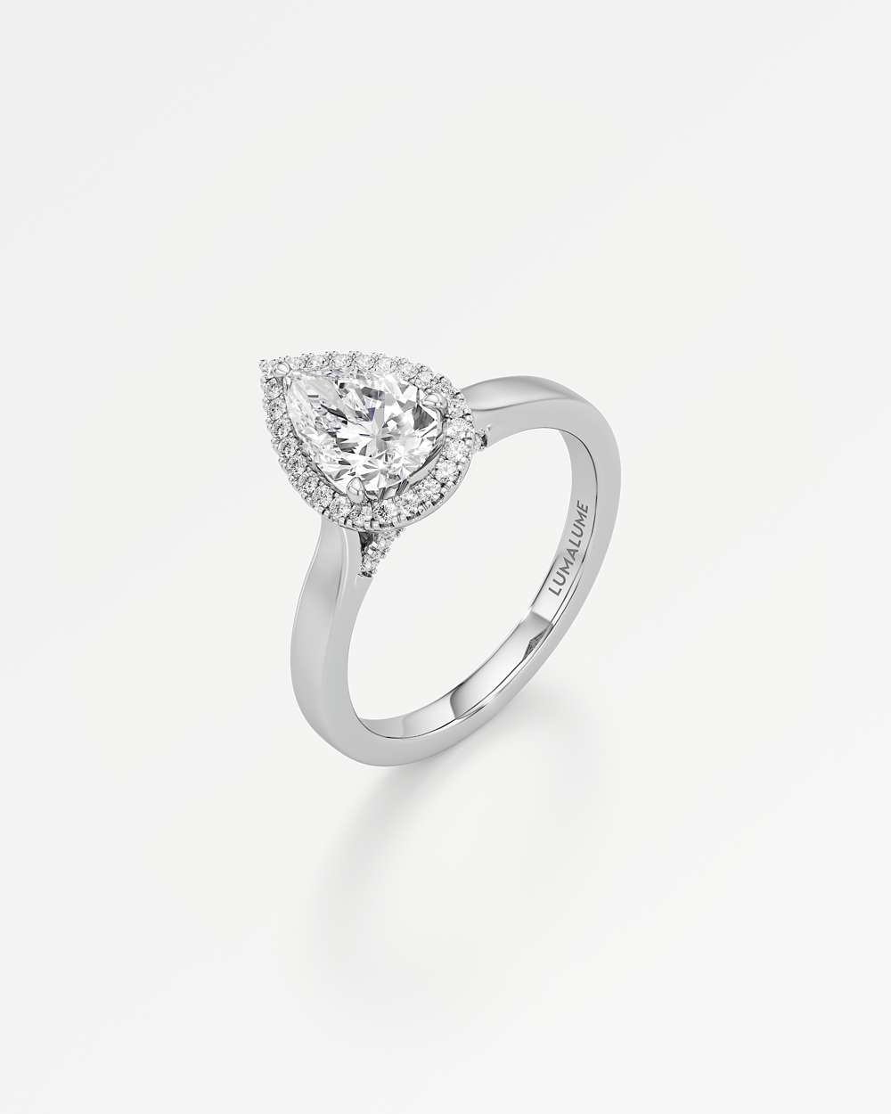 Eleanor Halo Diamond Engagement Ring