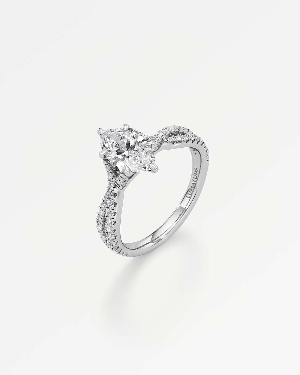 Arabella Solitaire Diamond Engagement Ring
