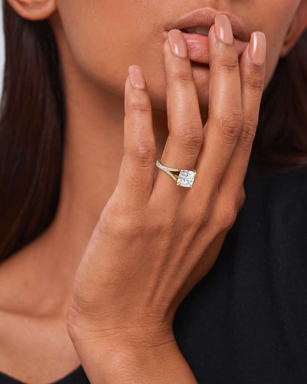 Marisol Solitaire Diamond Engagement Ring