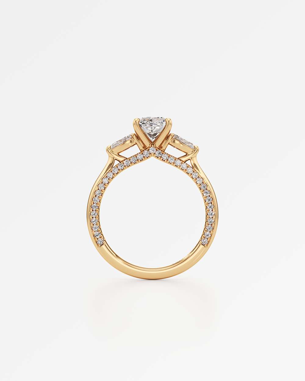 Triana Solitaire Diamond Engagement Ring