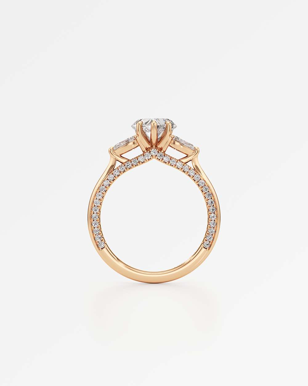 Triana Solitaire Diamond Engagement Ring