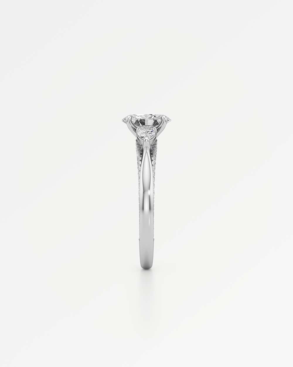 Triana Solitaire Diamond Engagement Ring