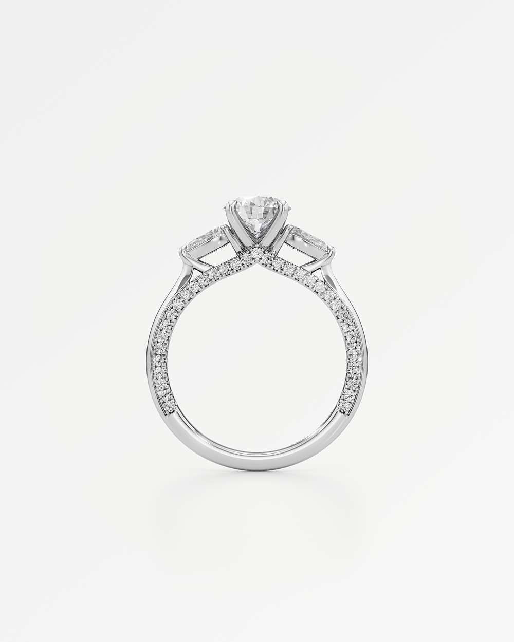 Triana Solitaire Diamond Engagement Ring