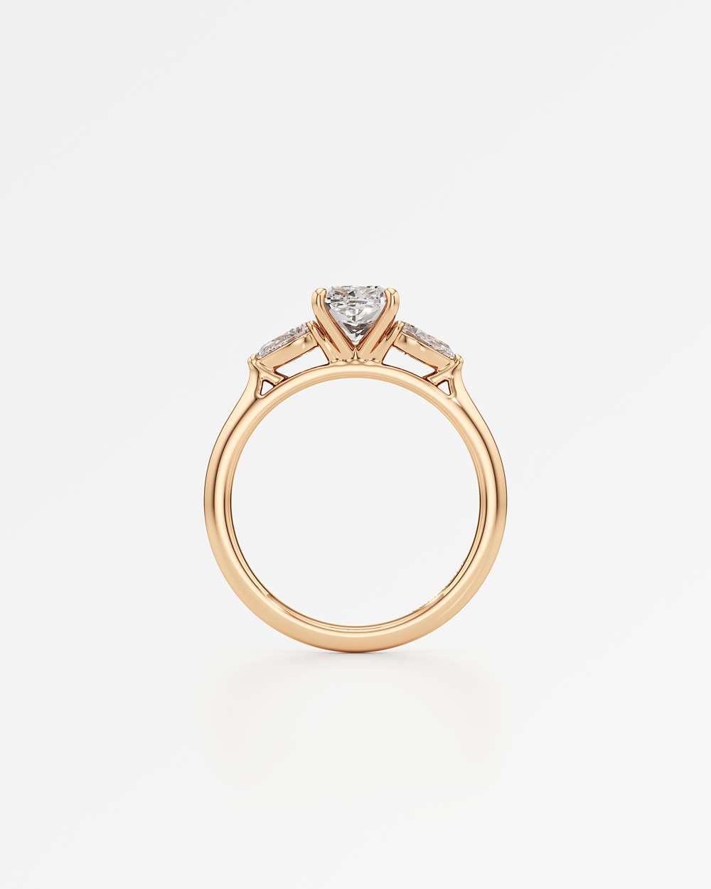 Trinette Solitaire Diamond Engagement Ring