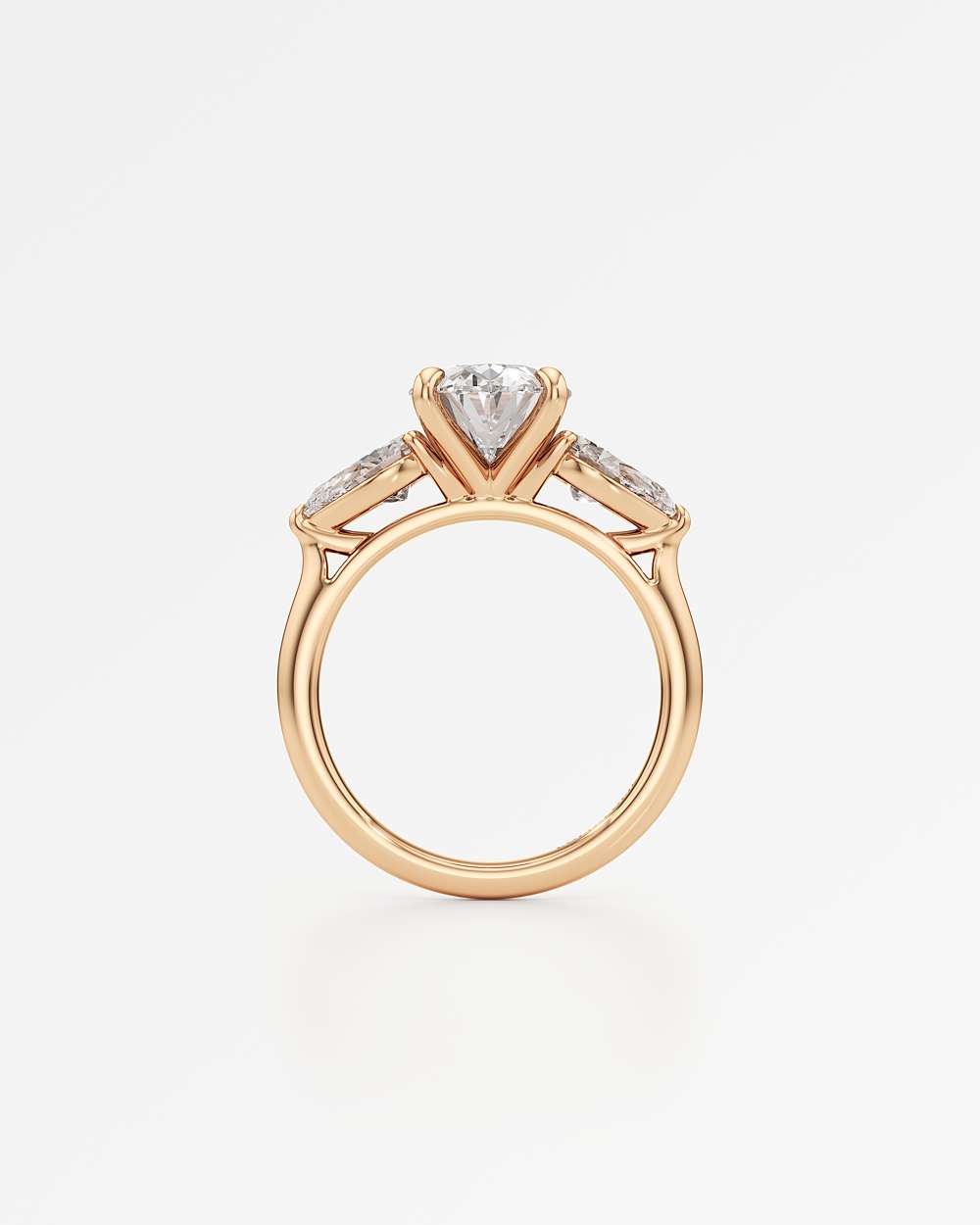 Trinette Solitaire Diamond Engagement Ring