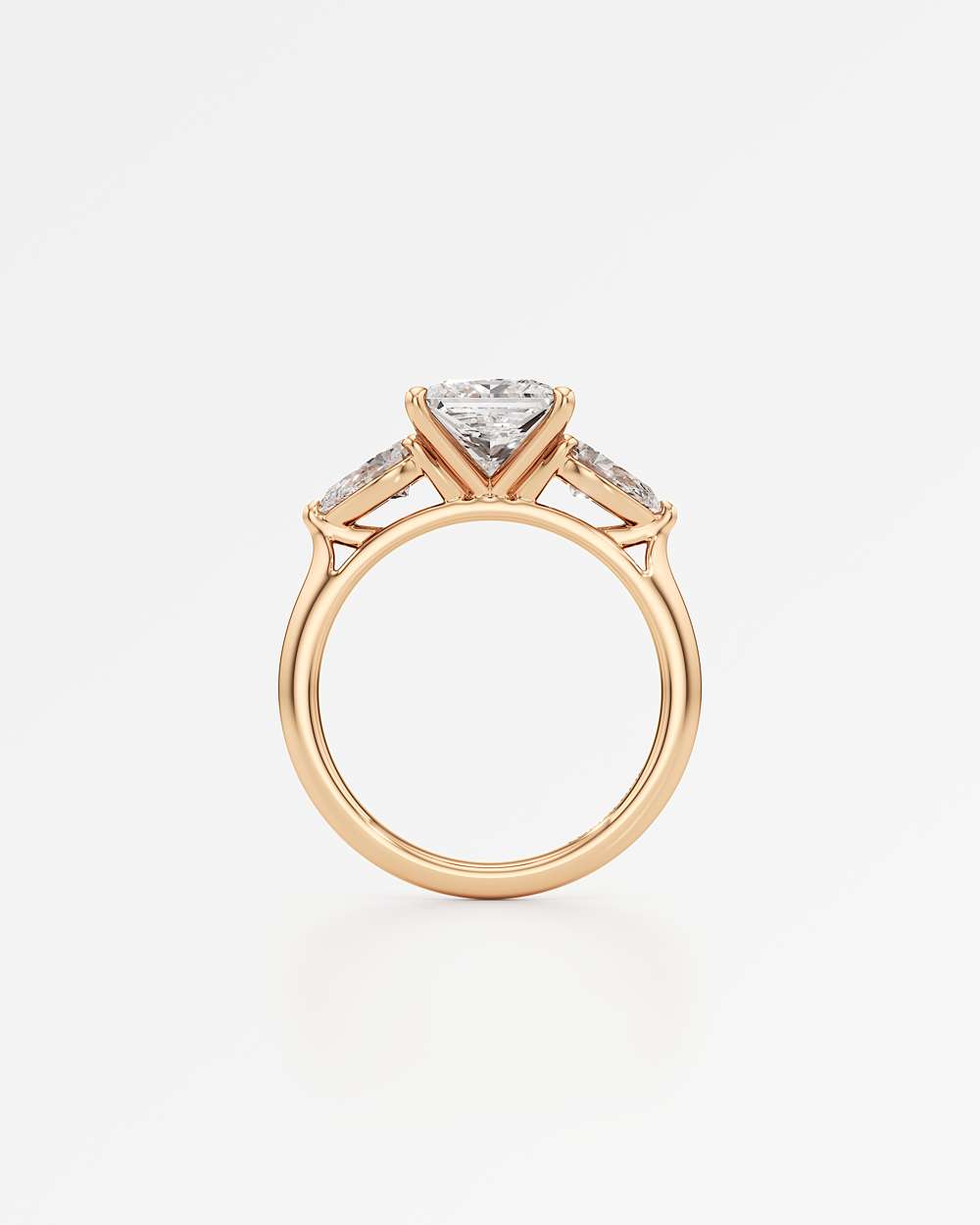 Trinette Solitaire Diamond Engagement Ring