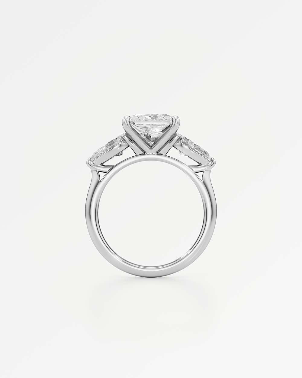 Trinette Solitaire Diamond Engagement Ring