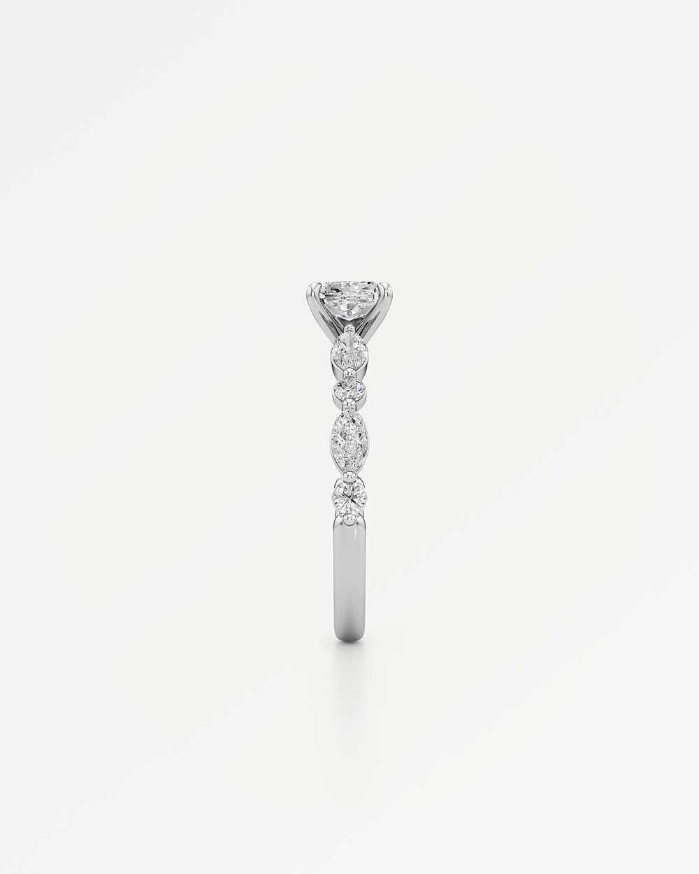 Zolaine Solitaire Diamond Engagement Ring